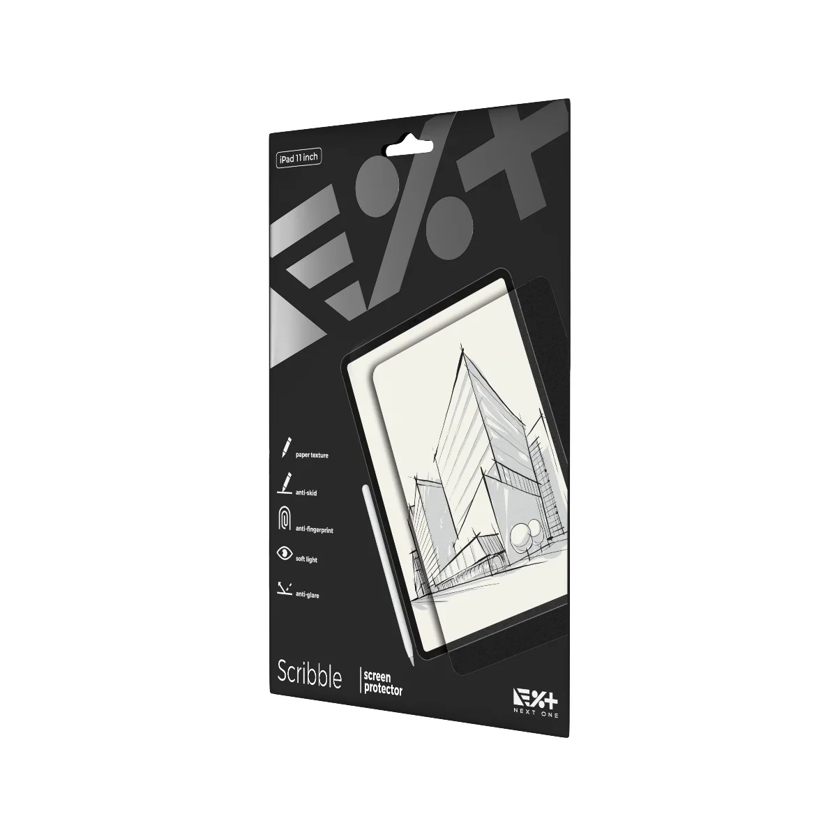 Folie de protectie NOA pentru iPad Pro 11''/iPad Air 10.9'', textura de hartie - Image 8