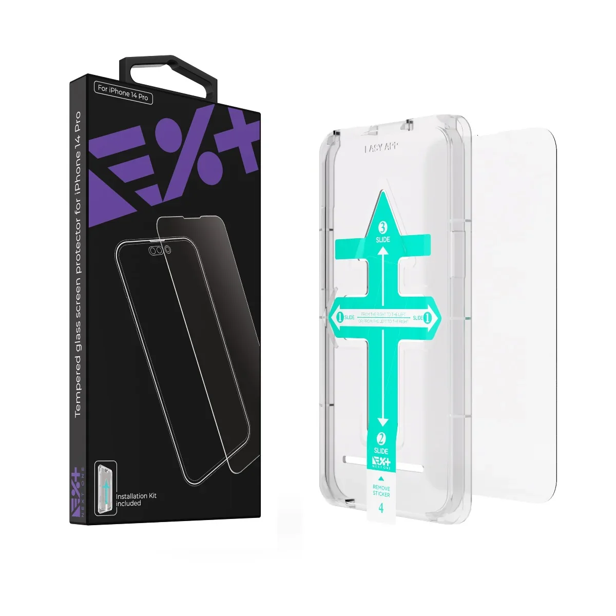 Folie de protectie NOA pentru iPhone 14 Pro, Tempered