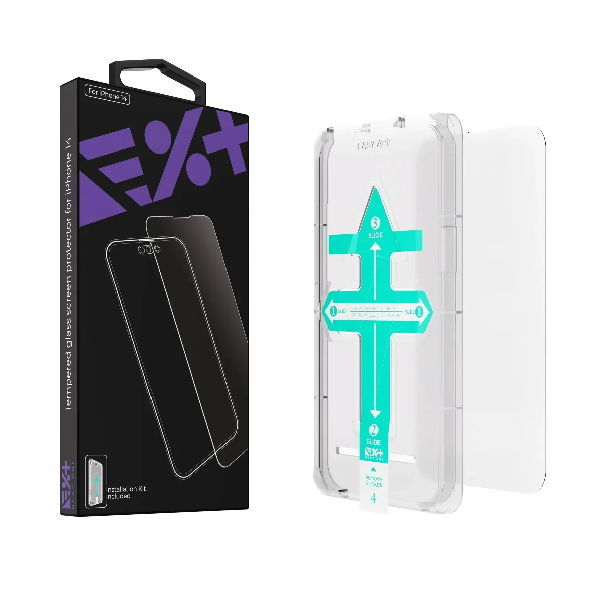 Folie de protectie NOA pentru iPhone 14, Tempered