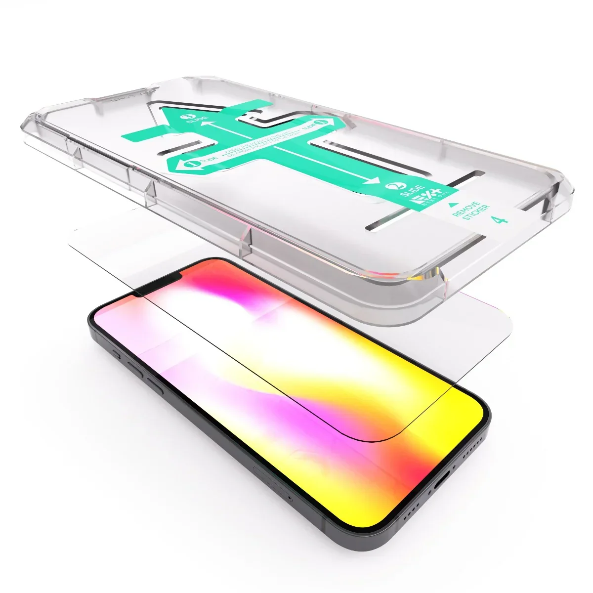 Folie de protectie NOA pentru iPhone 14, Tempered - Image 3