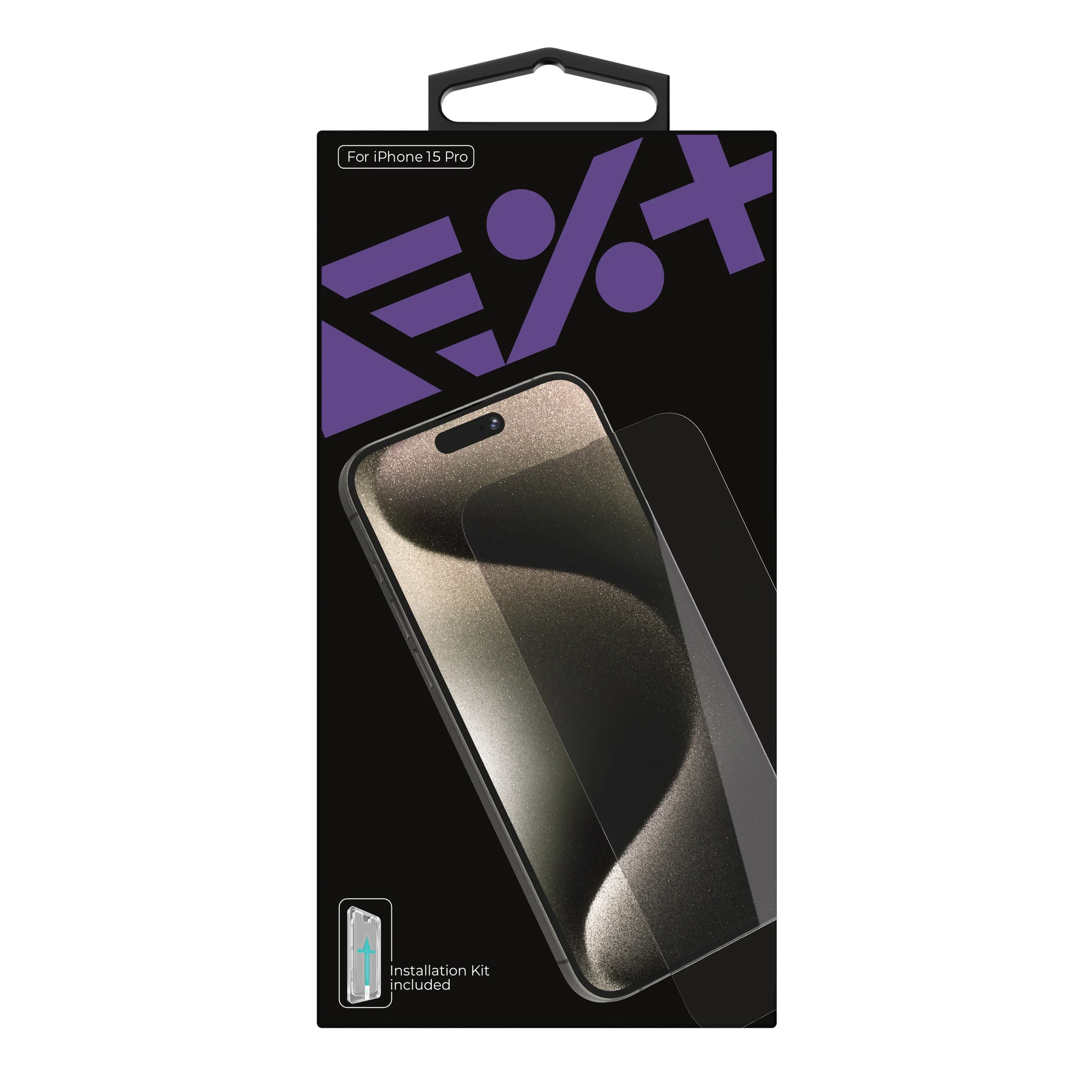 Folie de protectie NOA pentru iPhone 15 Pro, Tempered - Image 6