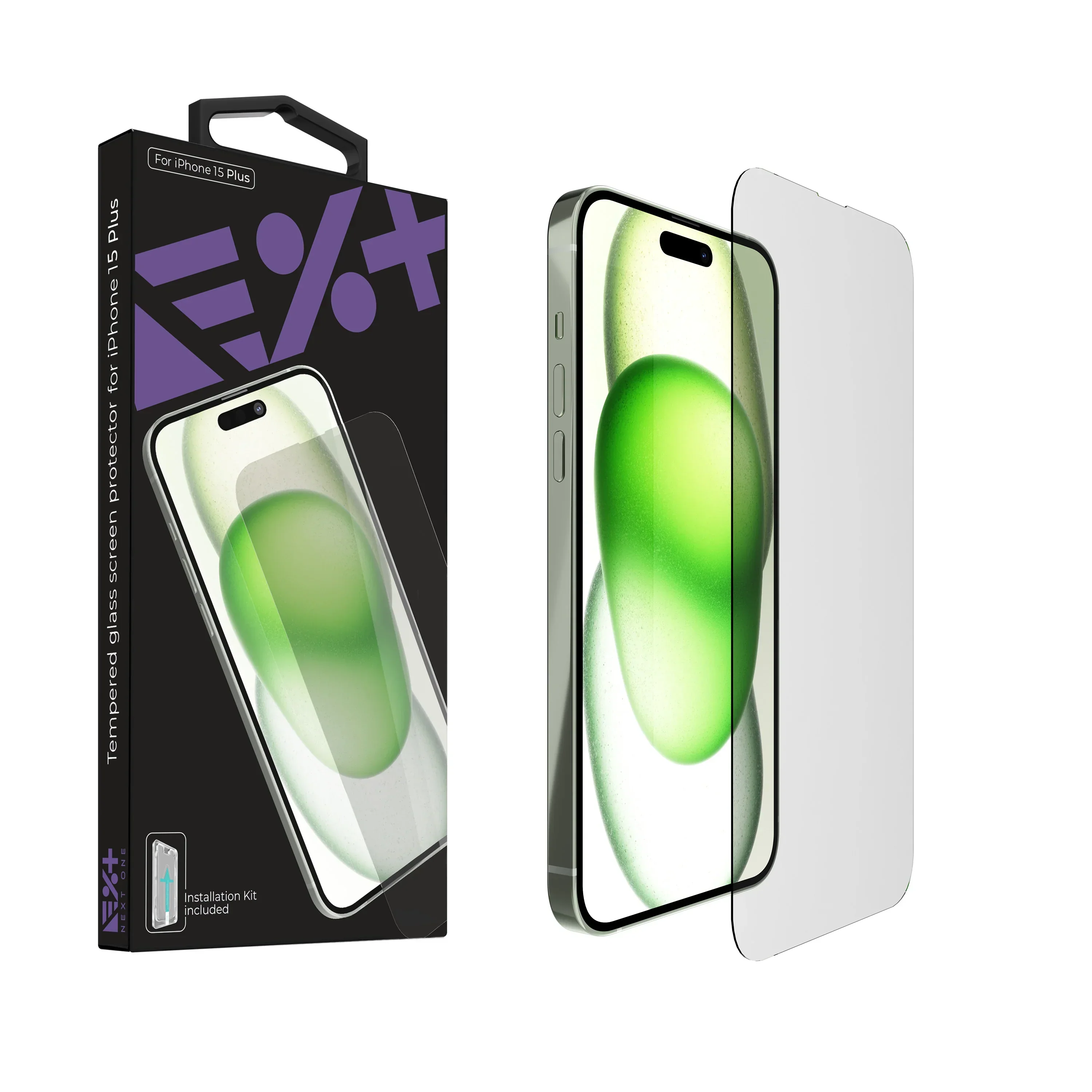 Folie de protectie NOA pentru iPhone 15, Tempered