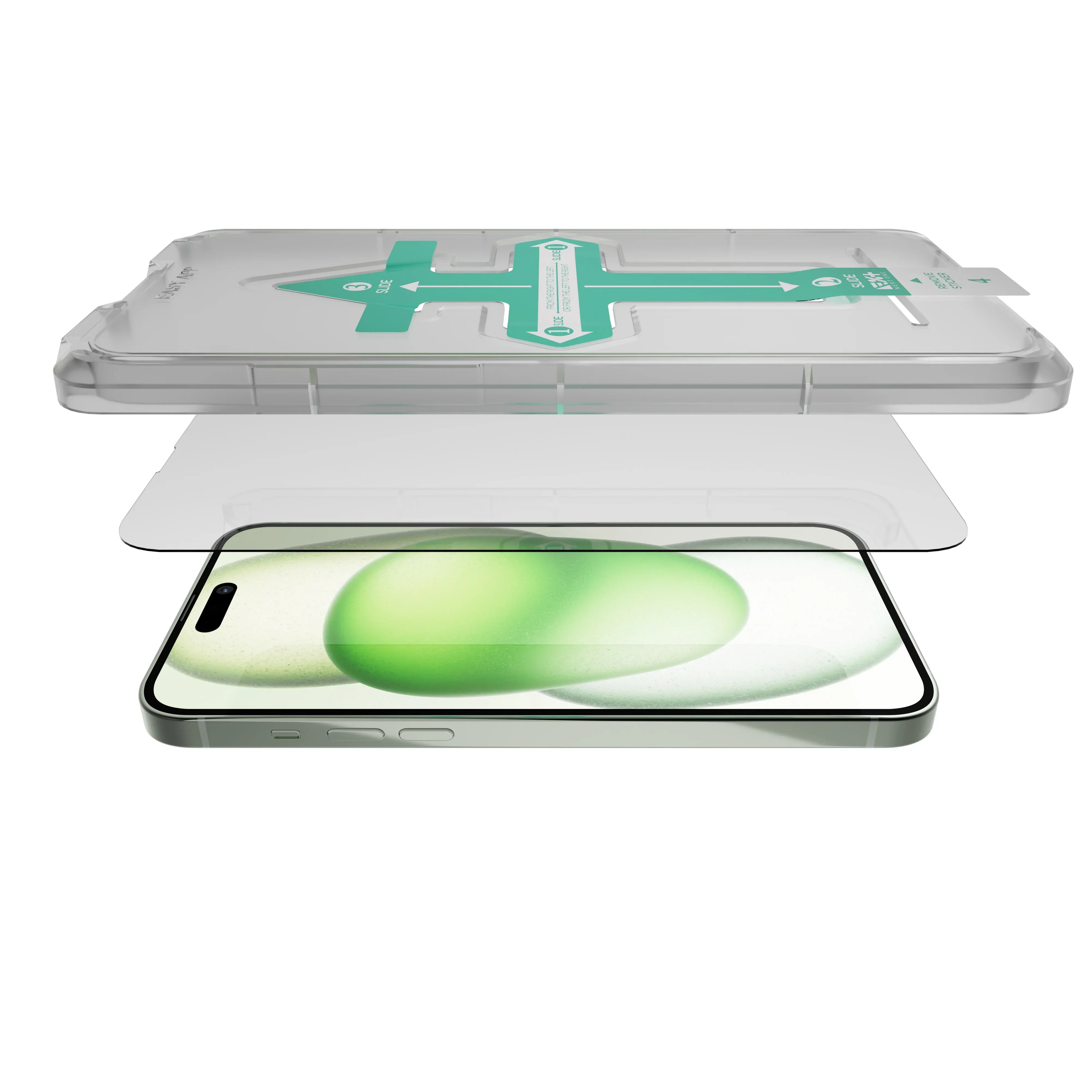 Folie de protectie NOA pentru iPhone 15, Tempered - Image 5
