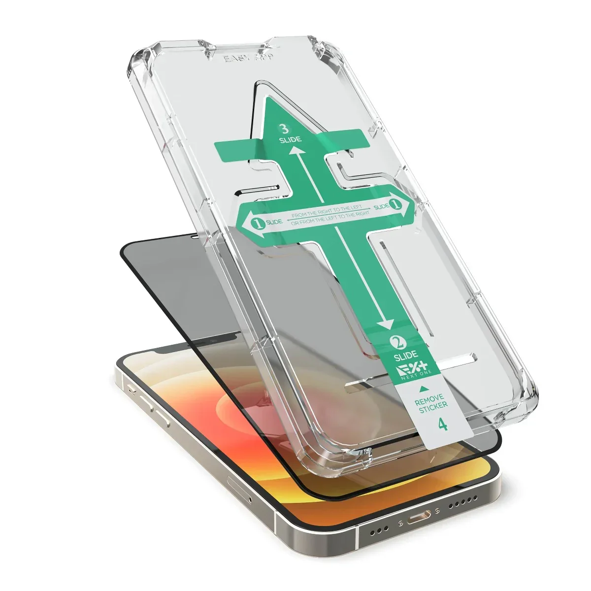 Folie de protectie privacy NOA pentru iPhone 13 / 13 Pro - Image 2