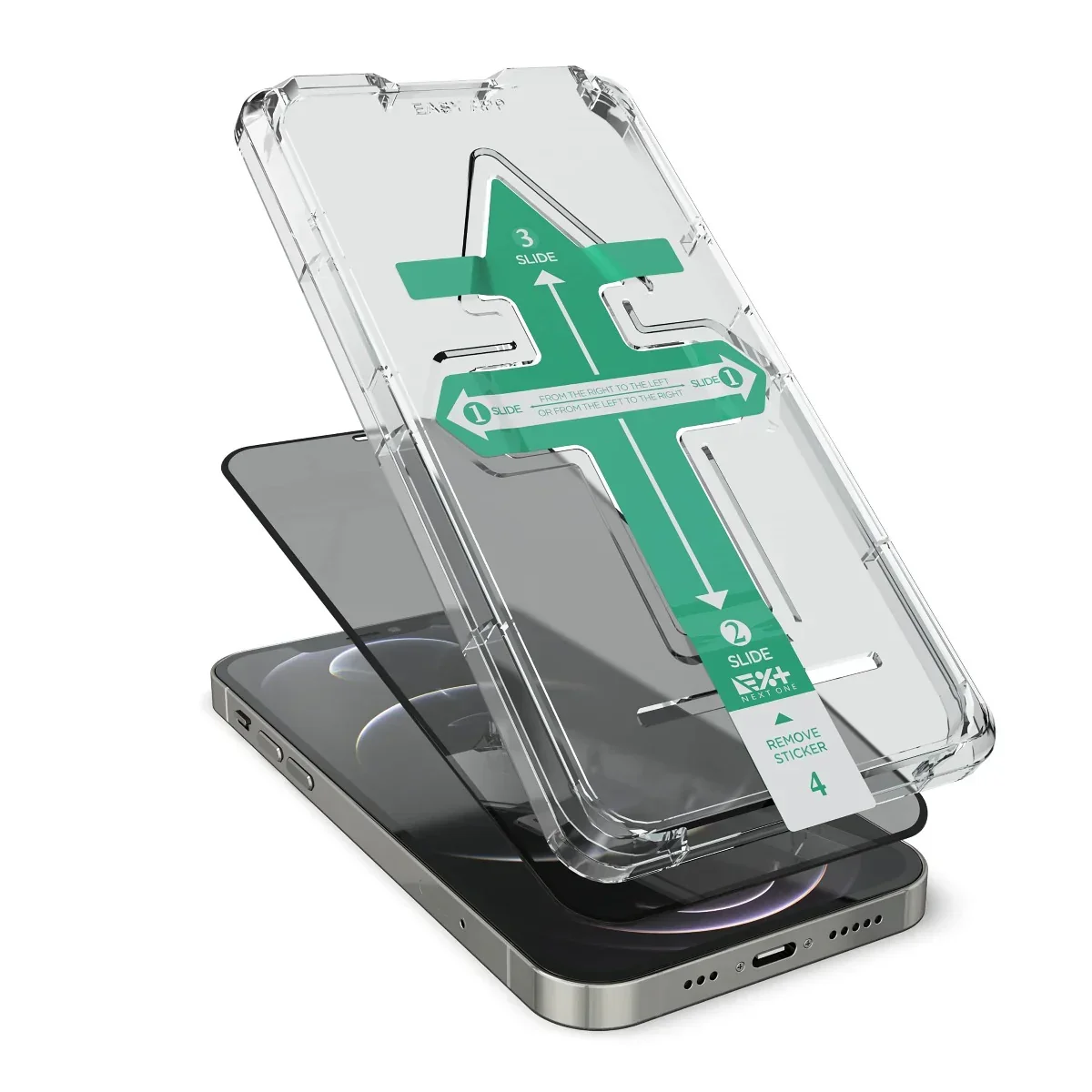 Folie de protectie privacy NOA pentru iPhone 13 Pro Max - Image 2