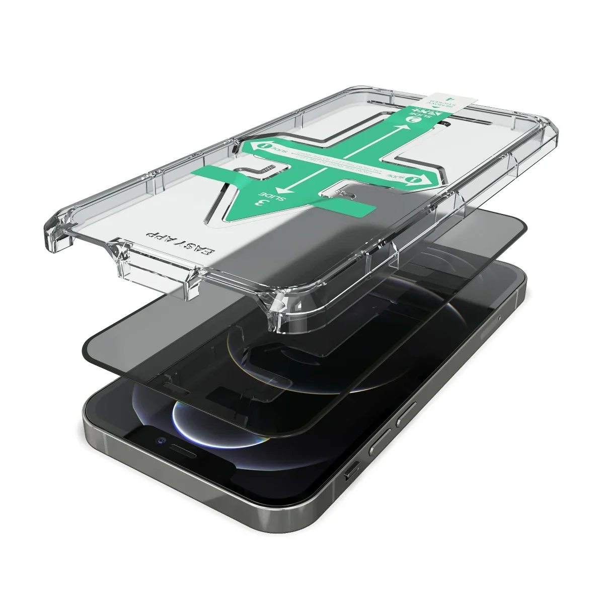 Folie de protectie privacy NOA pentru iPhone 13 Pro Max - Image 4