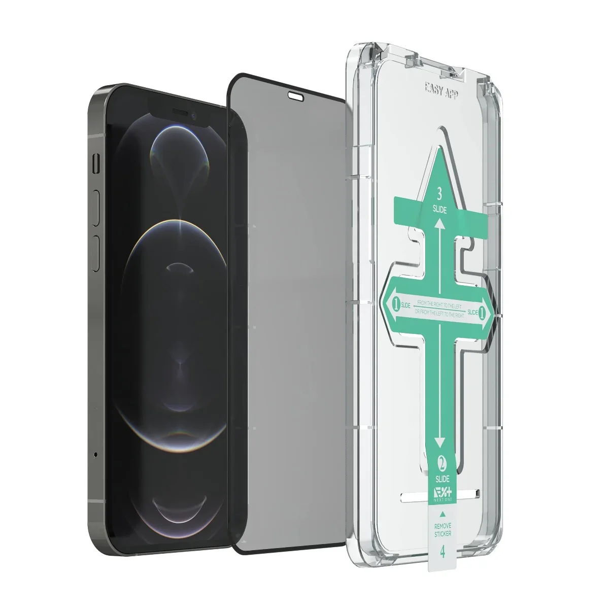 Folie de protectie privacy NOA pentru iPhone 13 Pro Max - Image 5