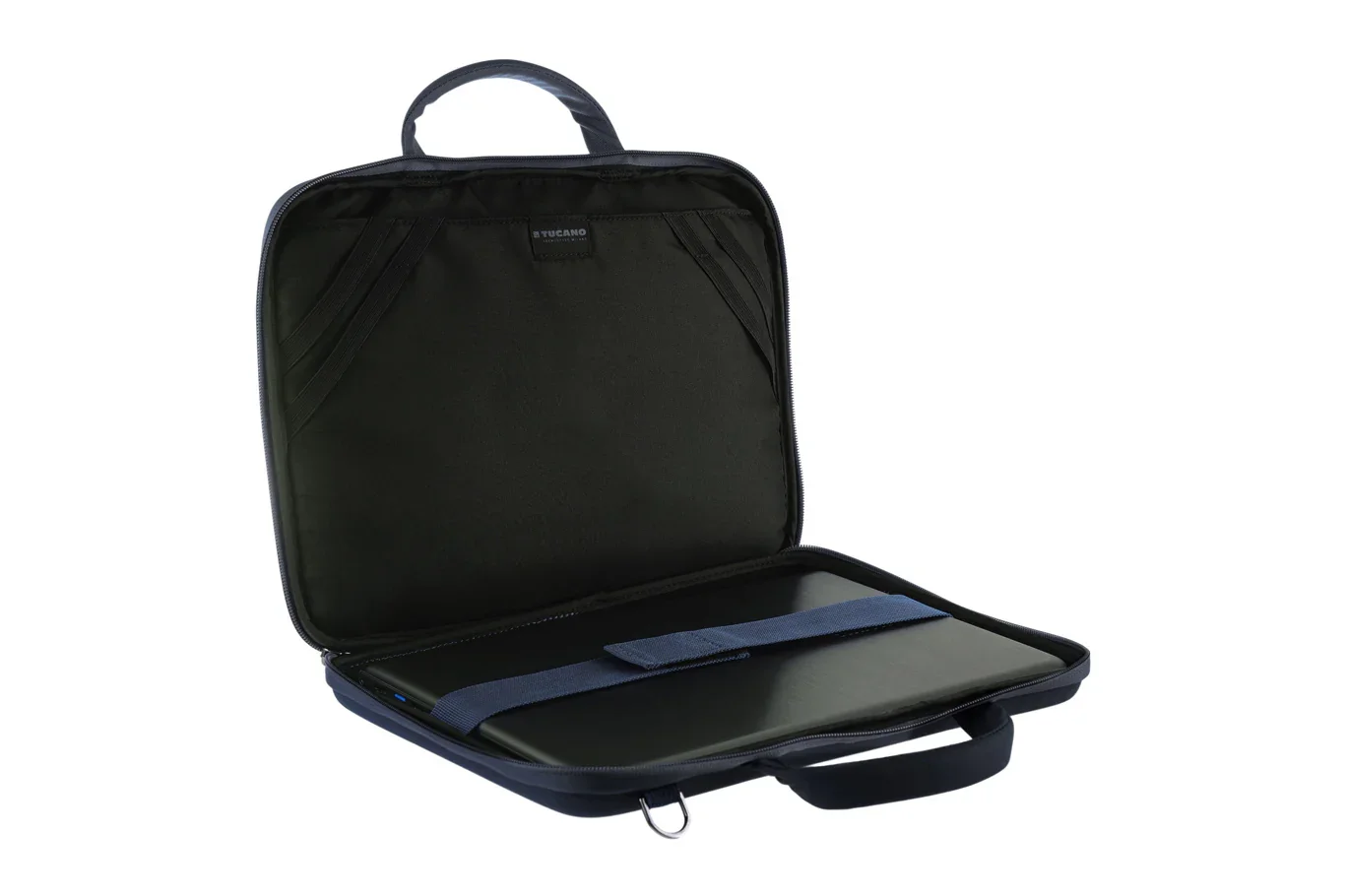 Geanta Datorsoma Tucano Darkolor Slim 13"/14" – Albastru - Image 13