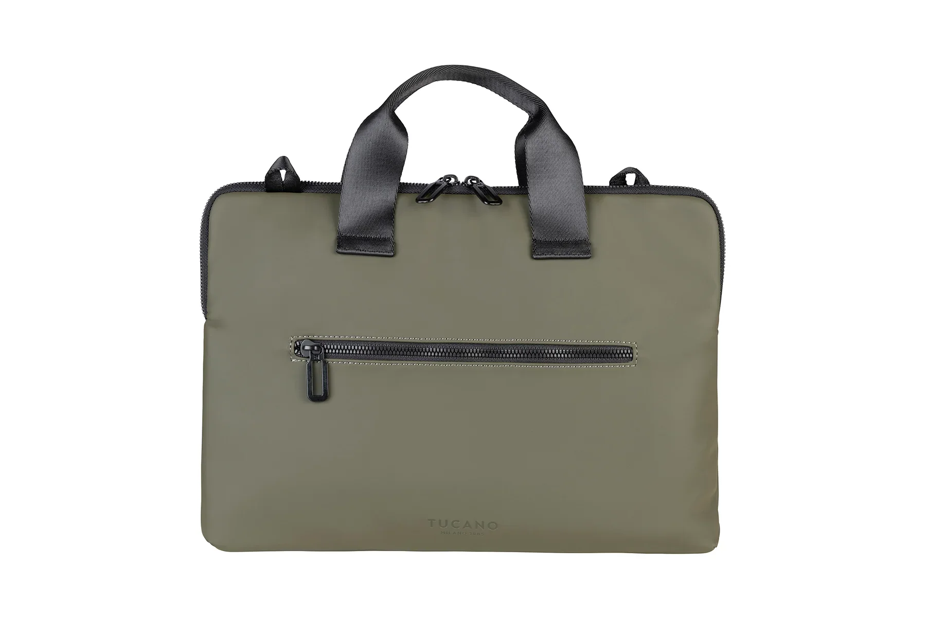 Geanta pentru laptop Tucano Gommo 13-14" Slim Brief, Verde - Image 5