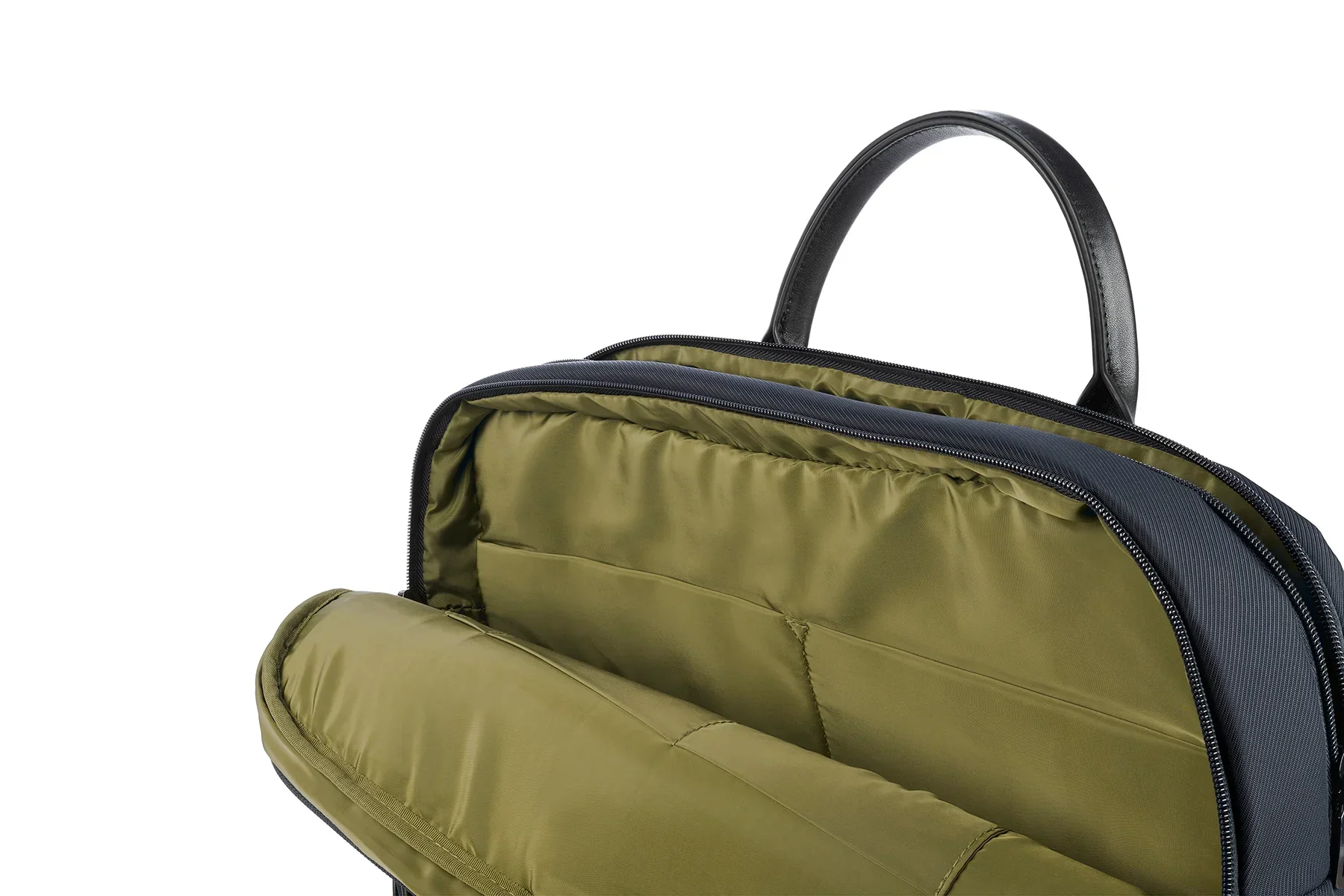 Geanta Tucano cu elemente de piele, 16", Bleumarin/Negru - Image 10