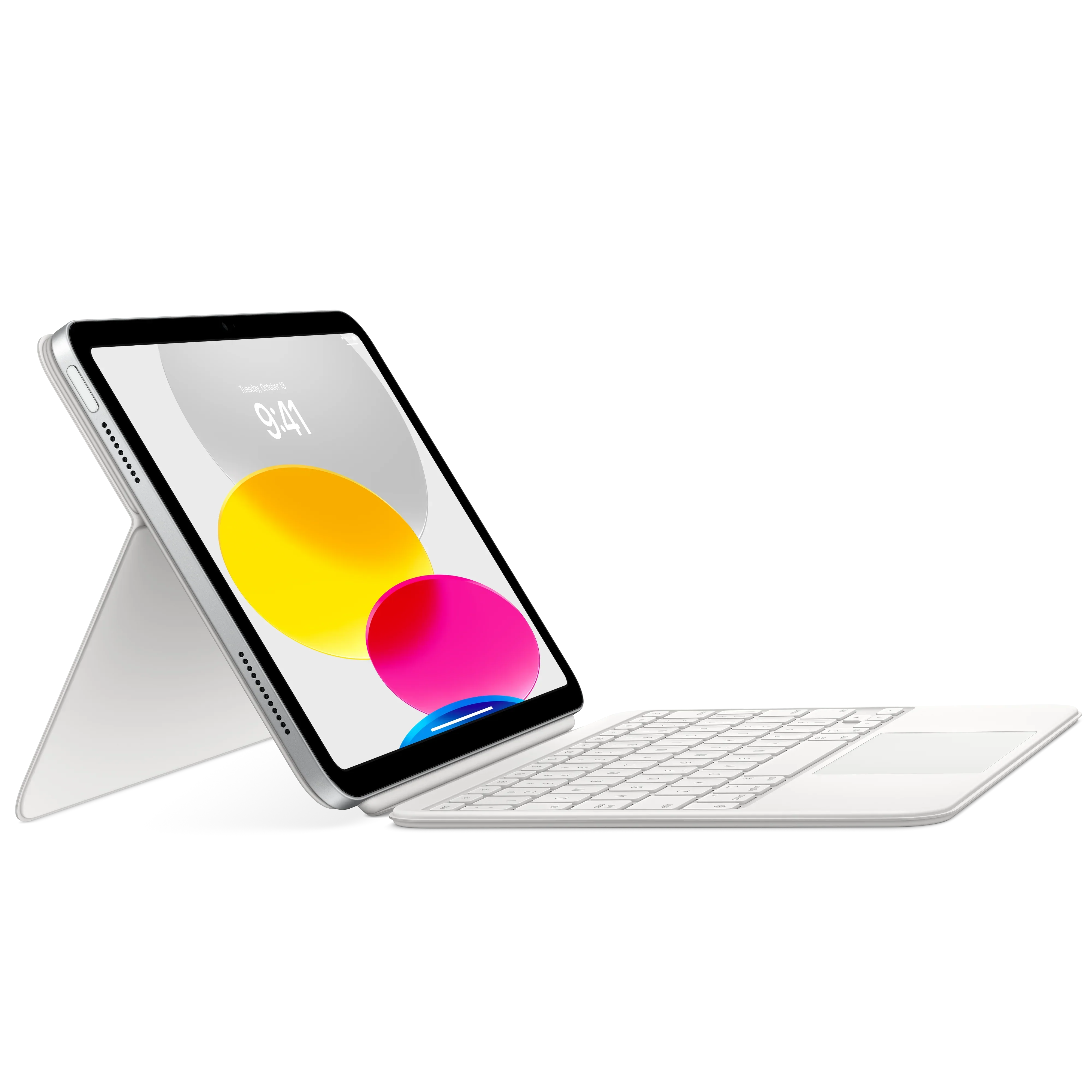 Husa cu tastatura Apple Magic Keyboard pentru iPad, Alb, layout RO - Image 3