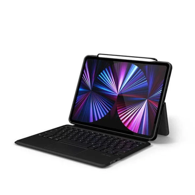 Husa cu tastatura Epico pentru iPad Pro 11" (2018, 2020, 2021) / iPad Air 10,9", Negru