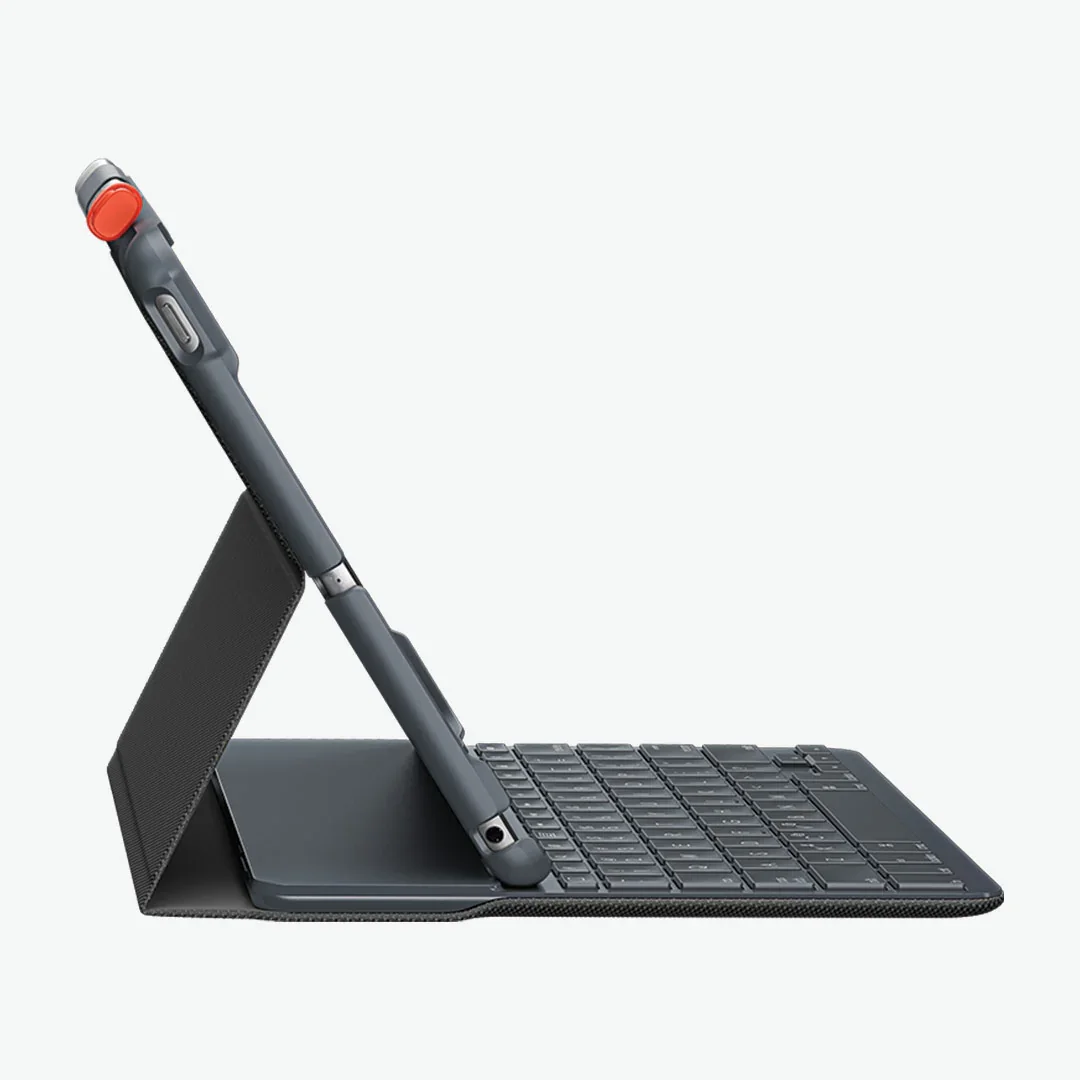 Husa cu tastatura Logitech Slim Folio pentru iPad (gen 7,8,9), Black - Image 2