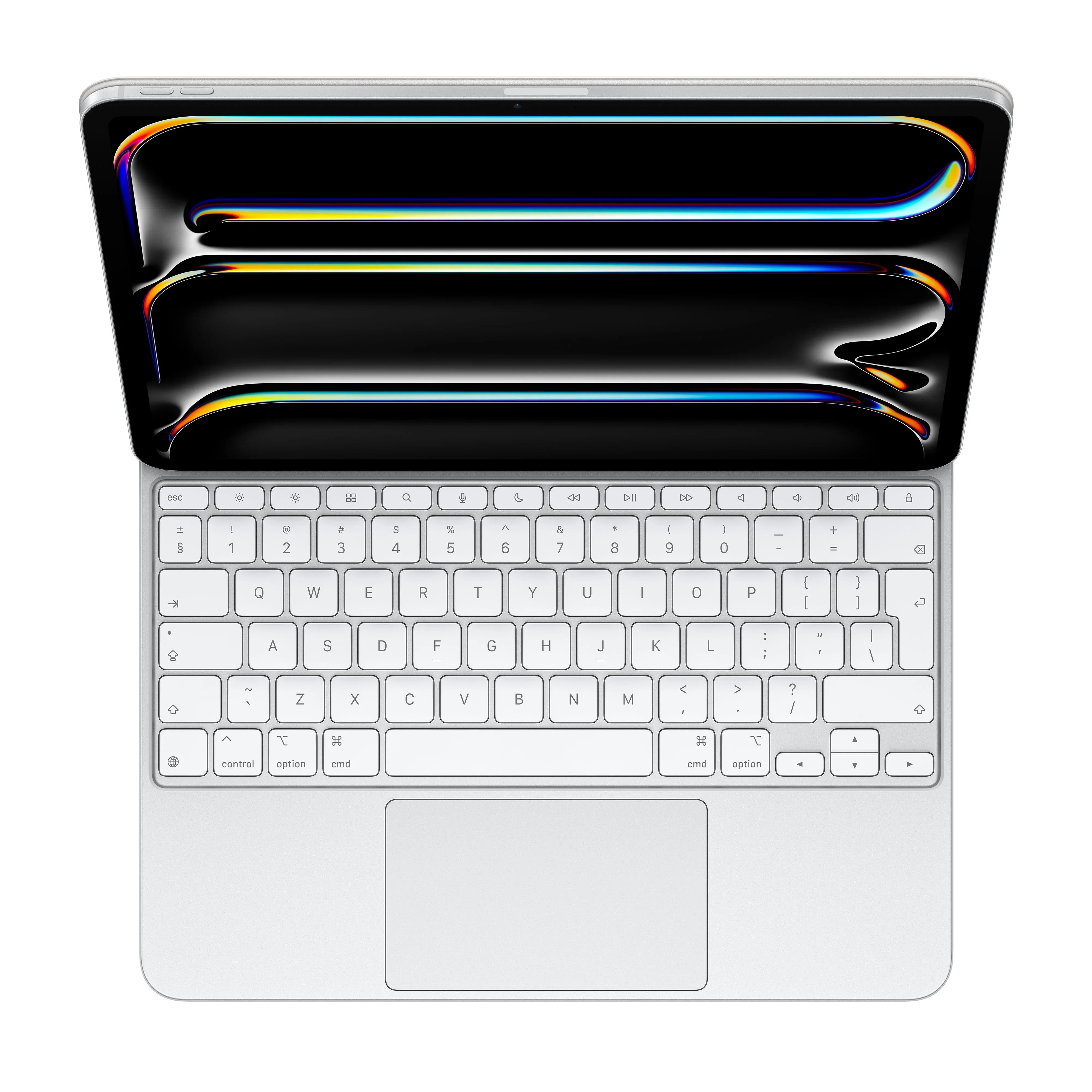 Husa cu tastatura Magic Keyboard pentru iPad Pro 13" (M4) Alb, layout INT - Image 4