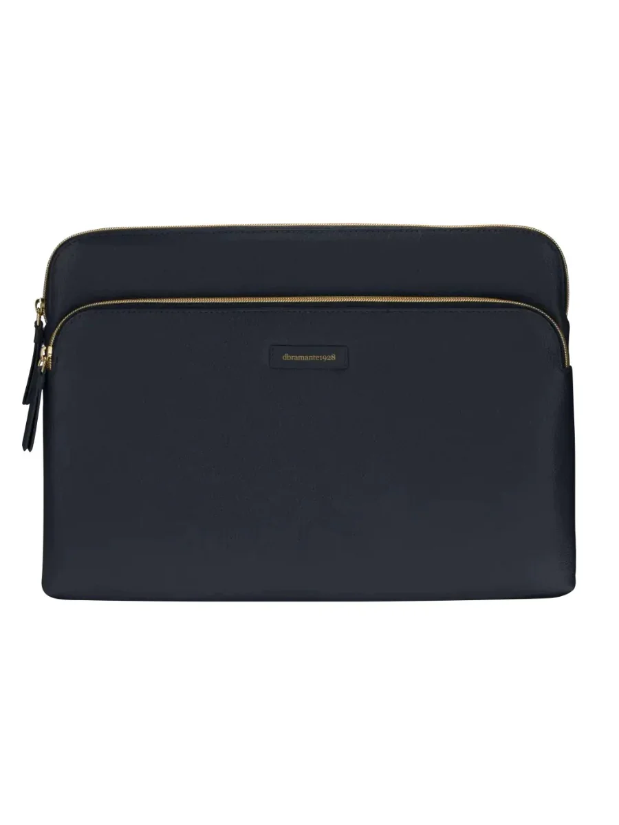 Husa dbramante1928 Paris+ pentru MacBook Pro 14", Piele, Pacific Blue