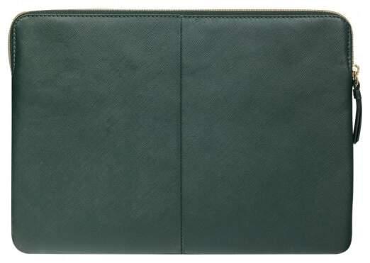 Husa dbramante1928 Paris pentru MacBook Pro 16", Piele, Verde - Image 3