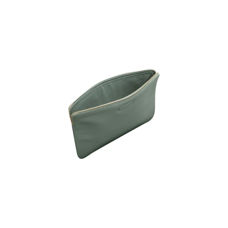 Husa dbramante1928 Paris pentru MacBook Pro 16", Piele, Verde - Image 2