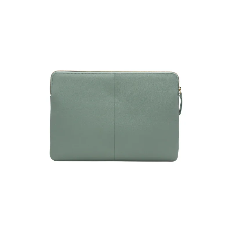 Husa dbramante1928 Paris pentru MacBook Pro 16", Piele, Verde - Image 3