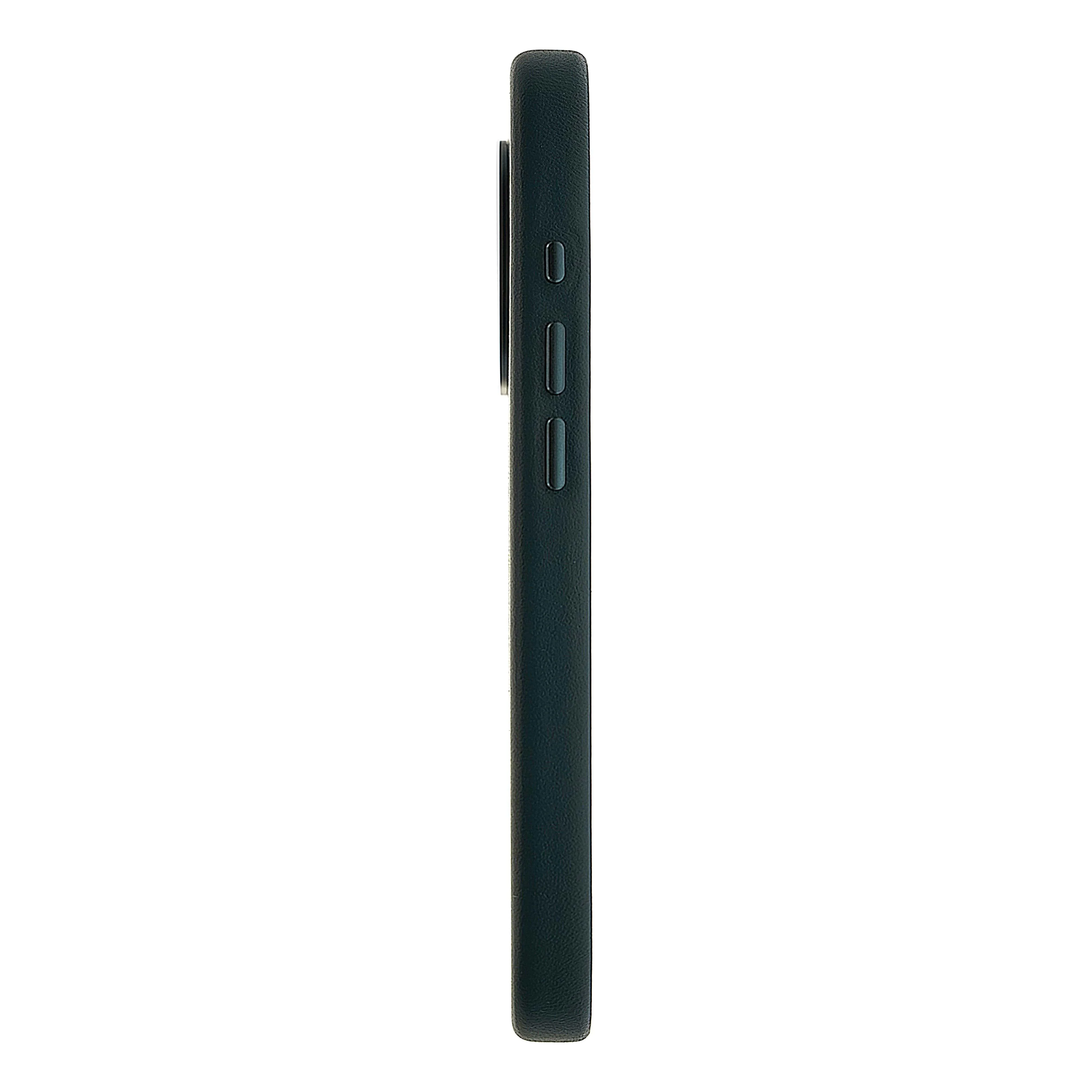 Husa de protectie DVICED pentru iPhone 16 Pro, Piele, Albastru - Image 2