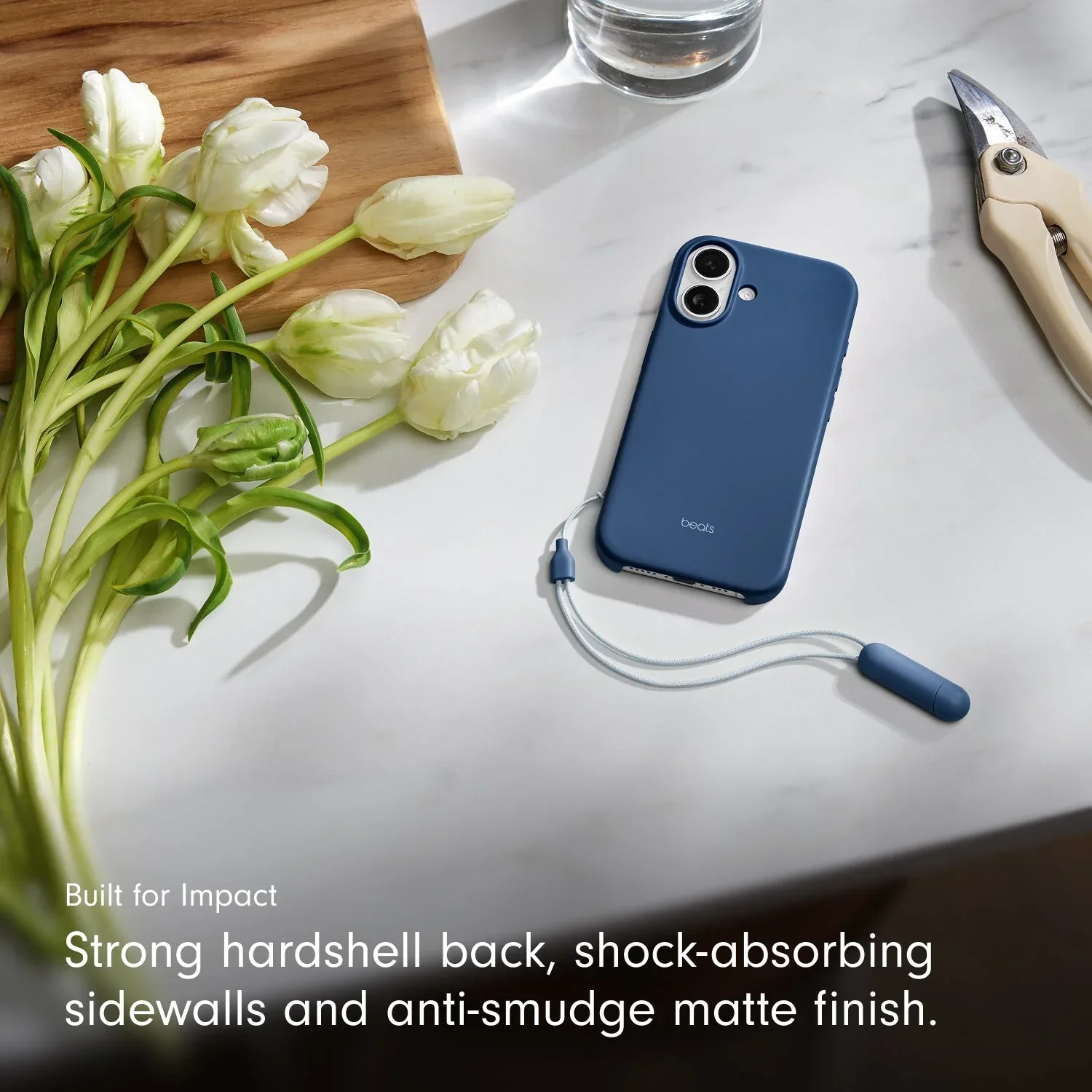 Husa de protectie Apple Beats pentru iPhone 17 cu suport, MagSafe și control al camerei, Bedrock Blue - Image 6