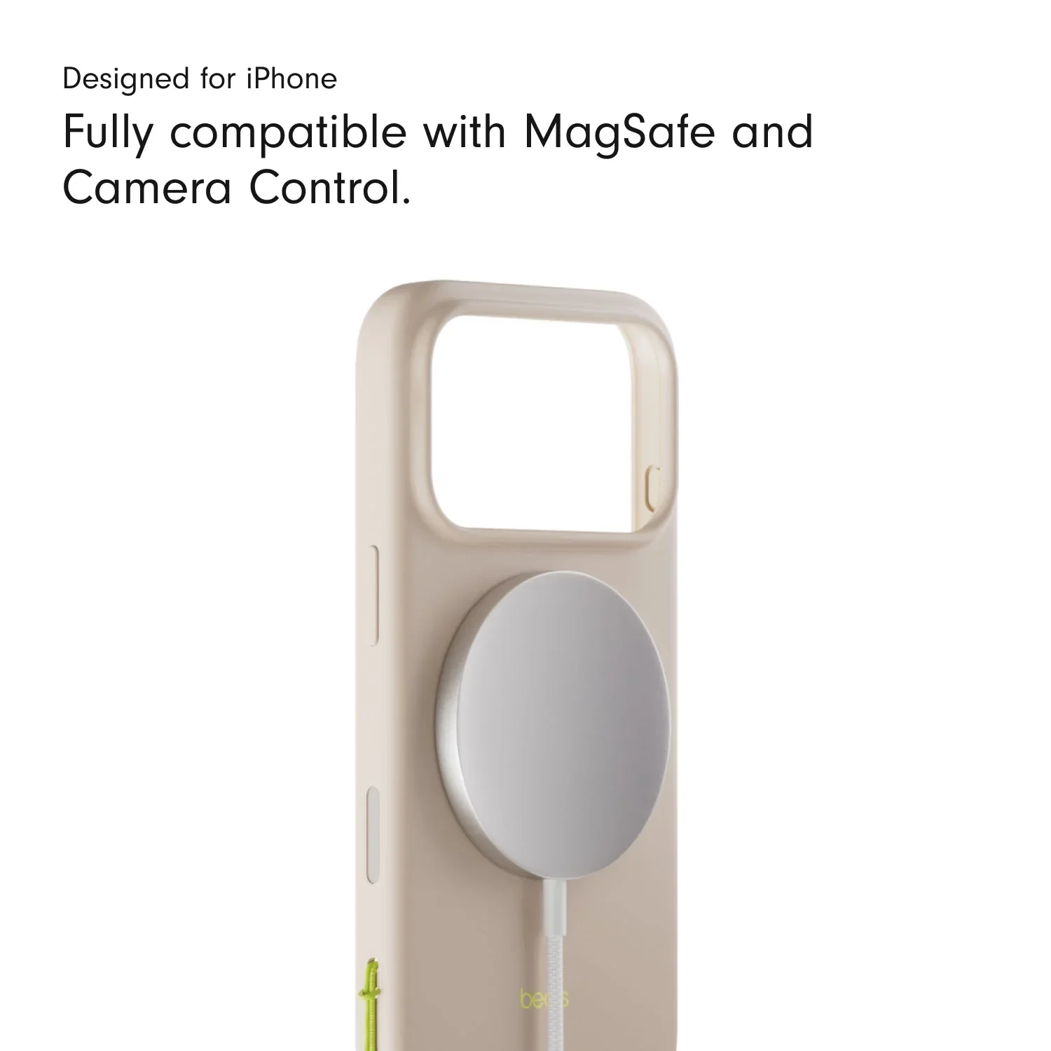 Husa de protectie Apple Beats pentru iPhone 17 cu suport, MagSafe și control al camerei, Lime Stone - Image 5