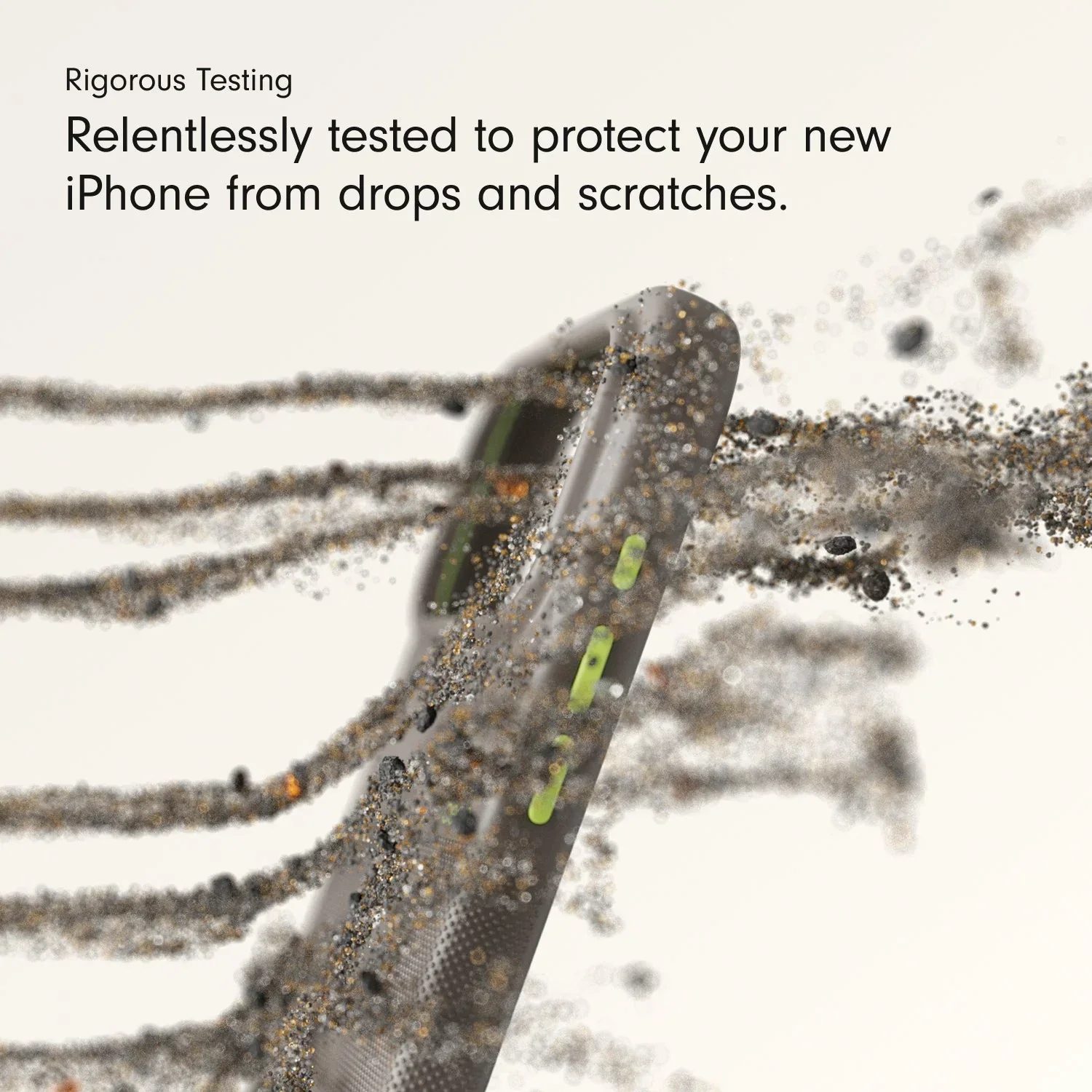 Husa de protectie Apple Beats Rugged pentru iPhone 17 cu MagSafe și control al camerei, Alpine Gray - Image 4