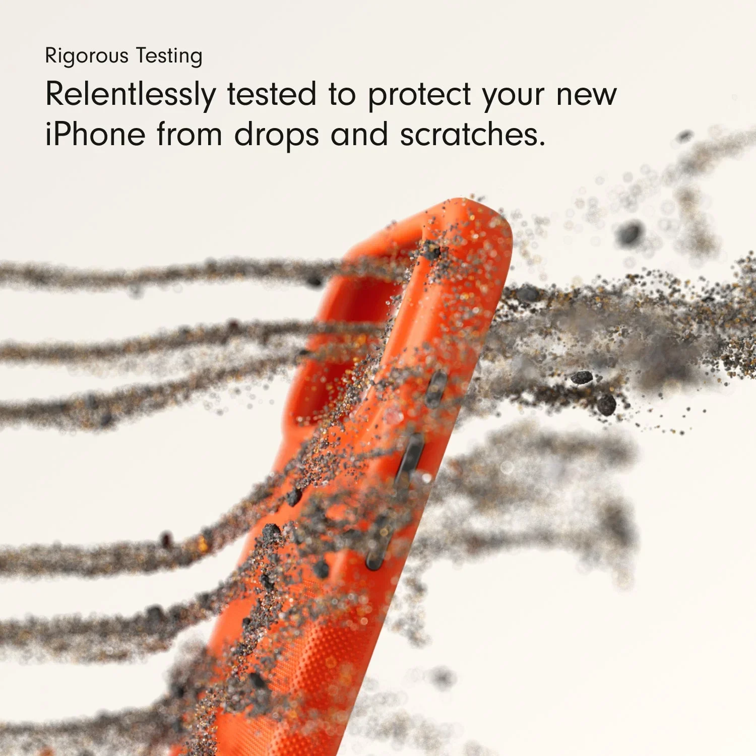 Husa de protectie Apple Beats Rugged pentru iPhone 17 Pro Max cu MagSafe și control al camerei, Sierra Orange - Image 4