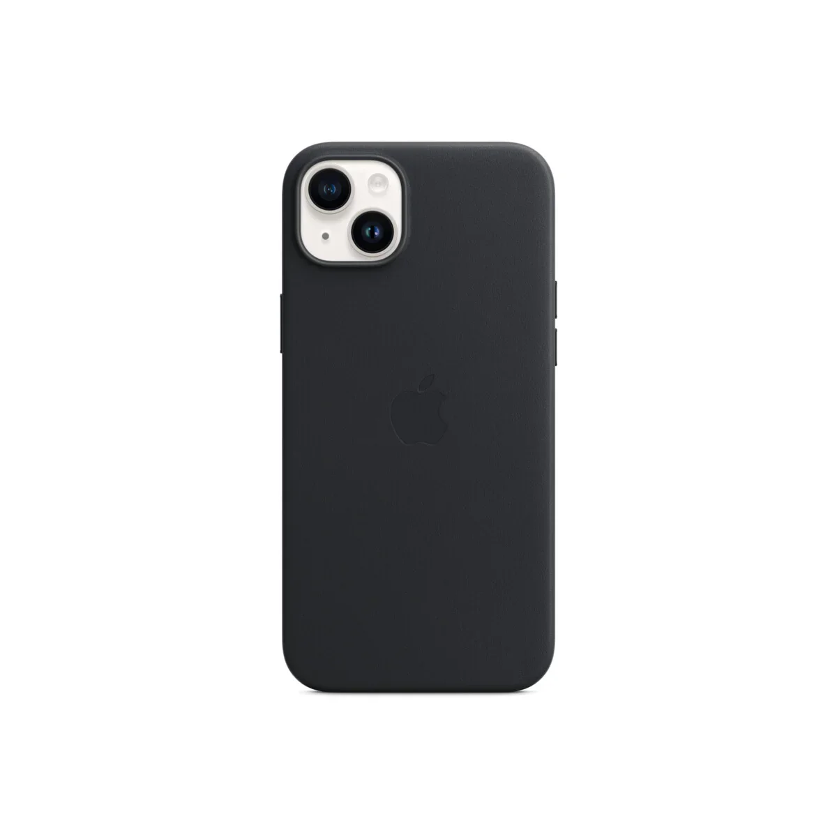 Husa de protectie Apple cu MagSafe pentru iPhone 14 Plus, Piele, Midnight