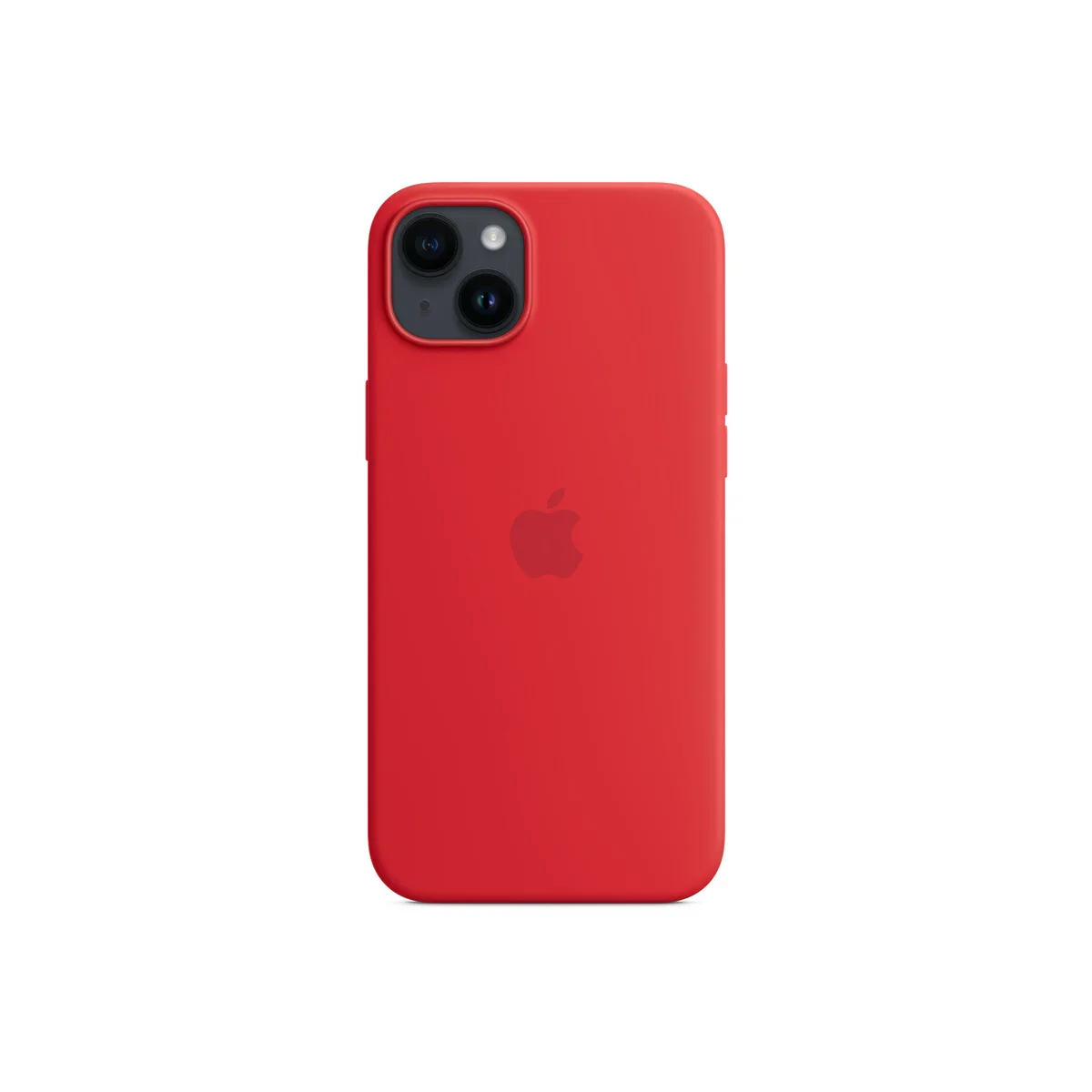 Husa de protectie Apple cu MagSafe pentru iPhone 14 Plus, Silicon, (PRODUCT)RED - Image 3