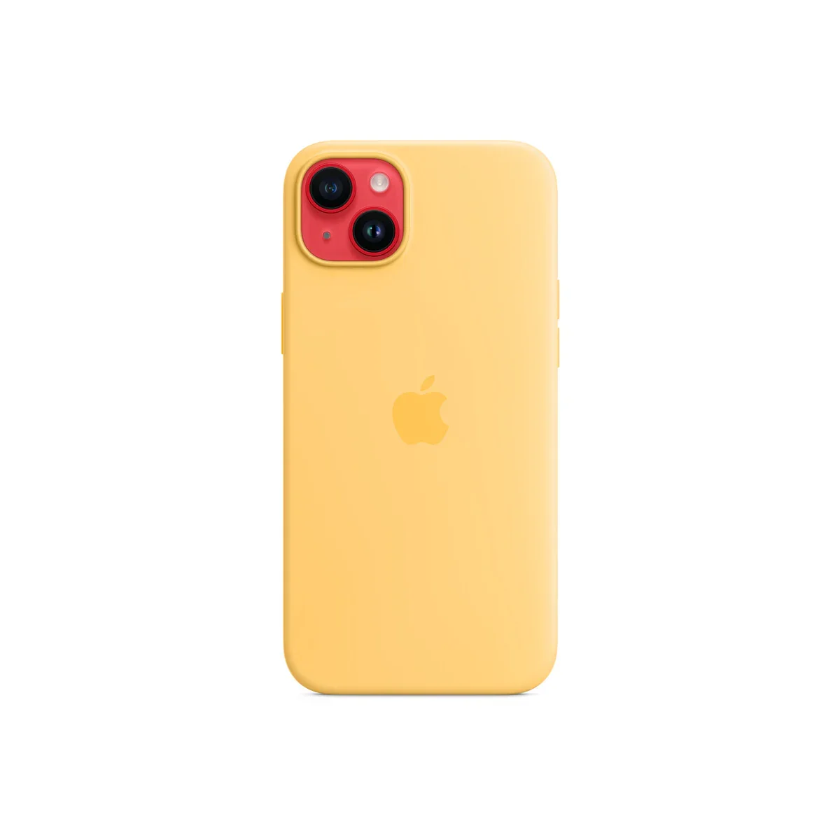 Husa de protectie Apple cu MagSafe pentru iPhone 14 Plus, Silicon, Sunglow - Image 5