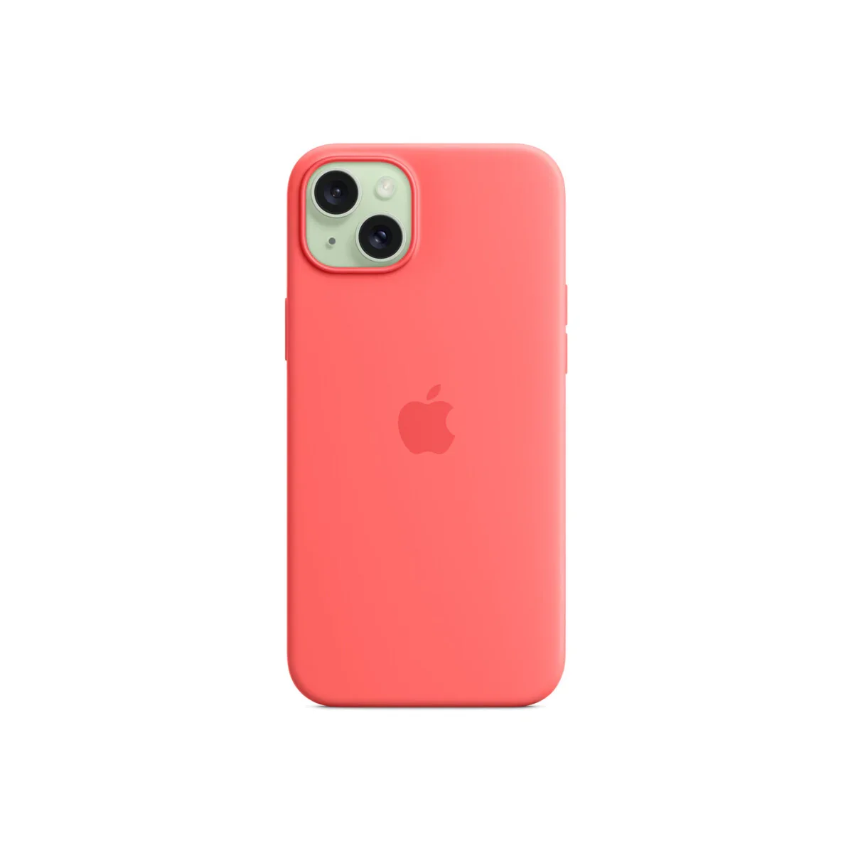 Husa de protectie Apple cu MagSafe pentru iPhone 15 Plus, Silicon, Guava - Image 3