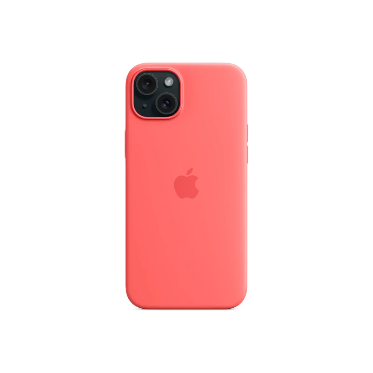 Husa de protectie Apple cu MagSafe pentru iPhone 15 Plus, Silicon, Guava - Image 4