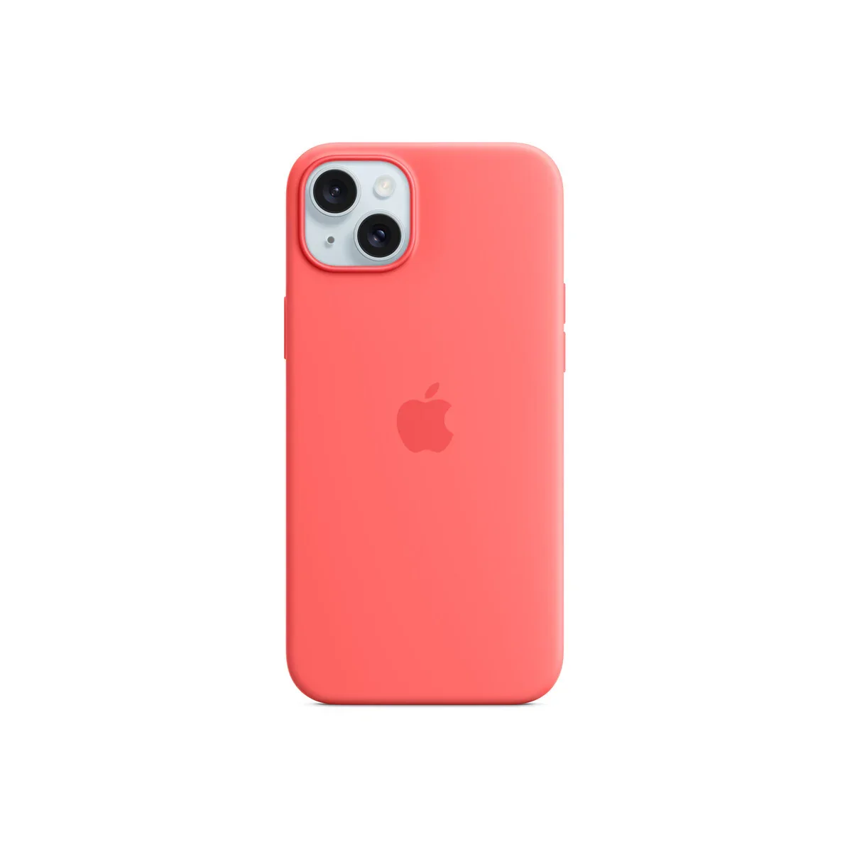 Husa de protectie Apple cu MagSafe pentru iPhone 15 Plus, Silicon, Guava - Image 6