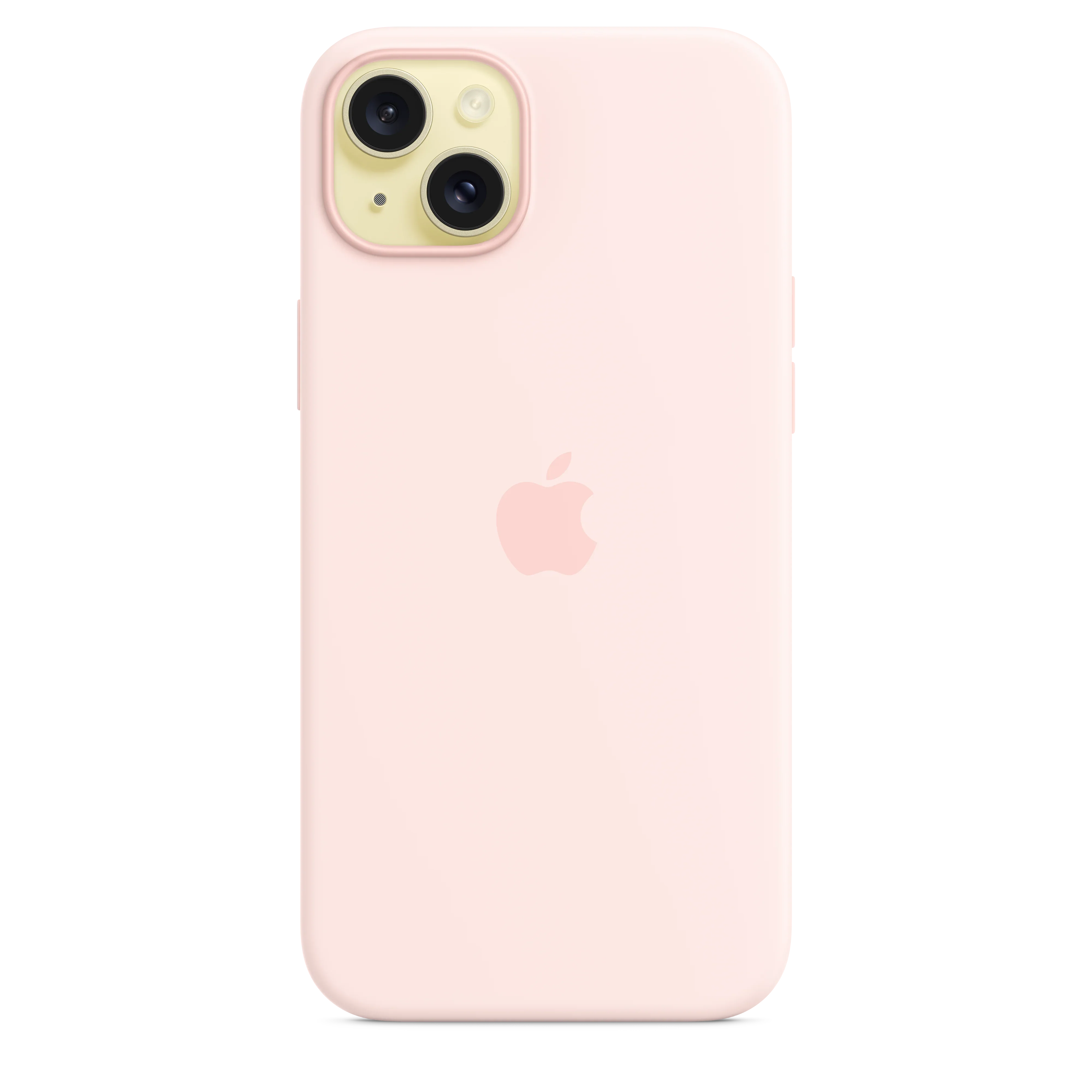 Husa de protectie Apple cu MagSafe pentru iPhone 15 Plus, Silicon, Roz - Image 3