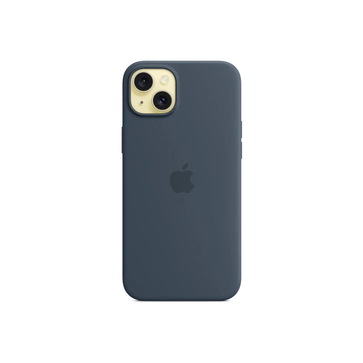 Husa de protectie Apple cu MagSafe pentru iPhone 15 Plus, Silicon, Storm Blue - Image 2