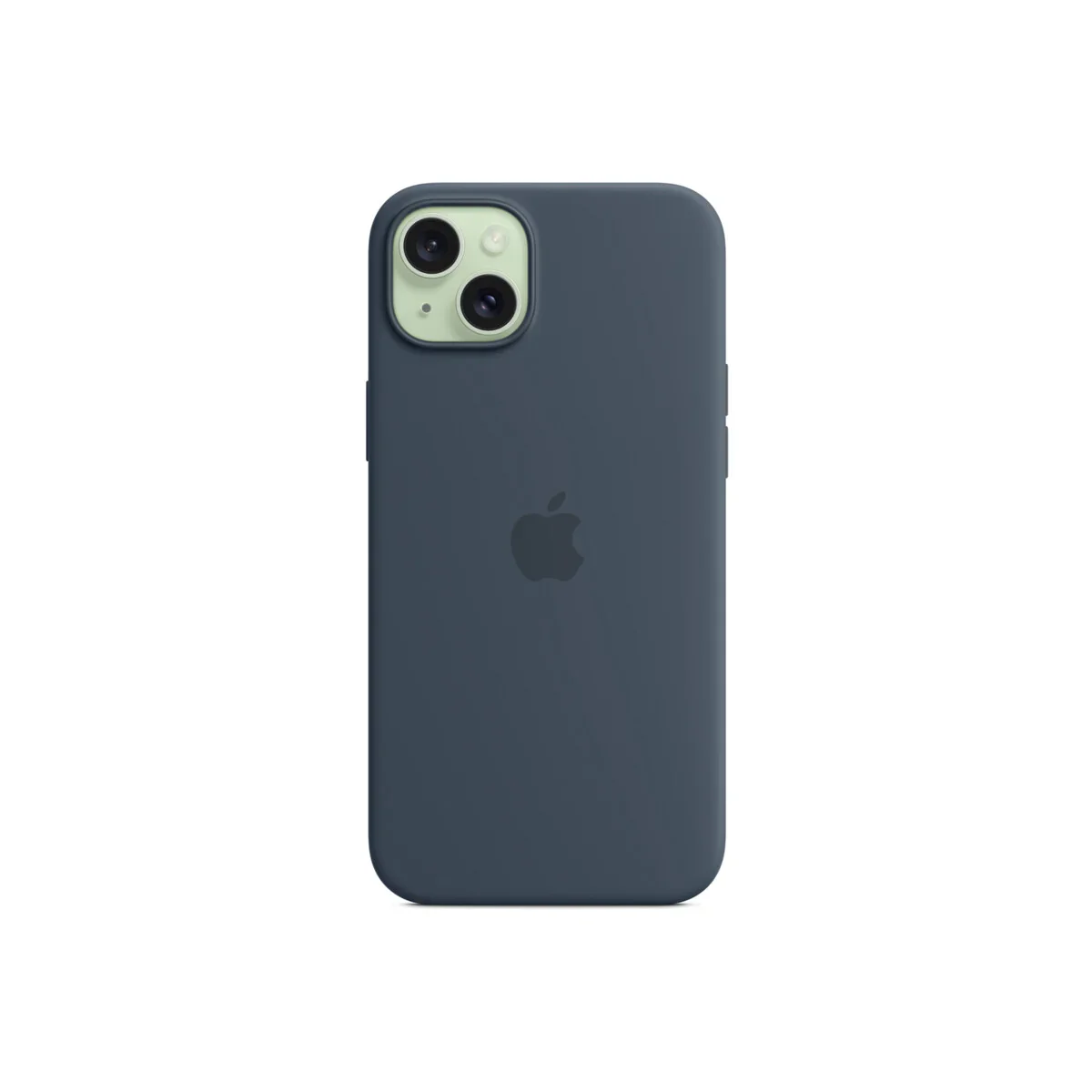 Husa de protectie Apple cu MagSafe pentru iPhone 15 Plus, Silicon, Storm Blue - Image 3