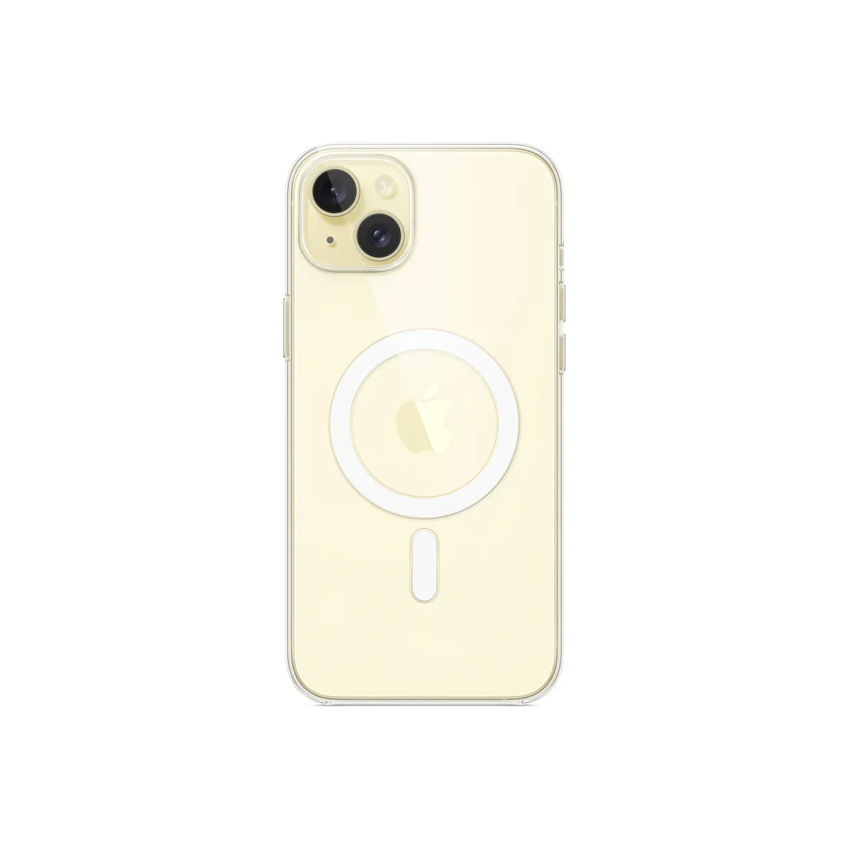 Husa de protectie Apple cu MagSafe pentru iPhone 15 Plus, Transparent - Image 3