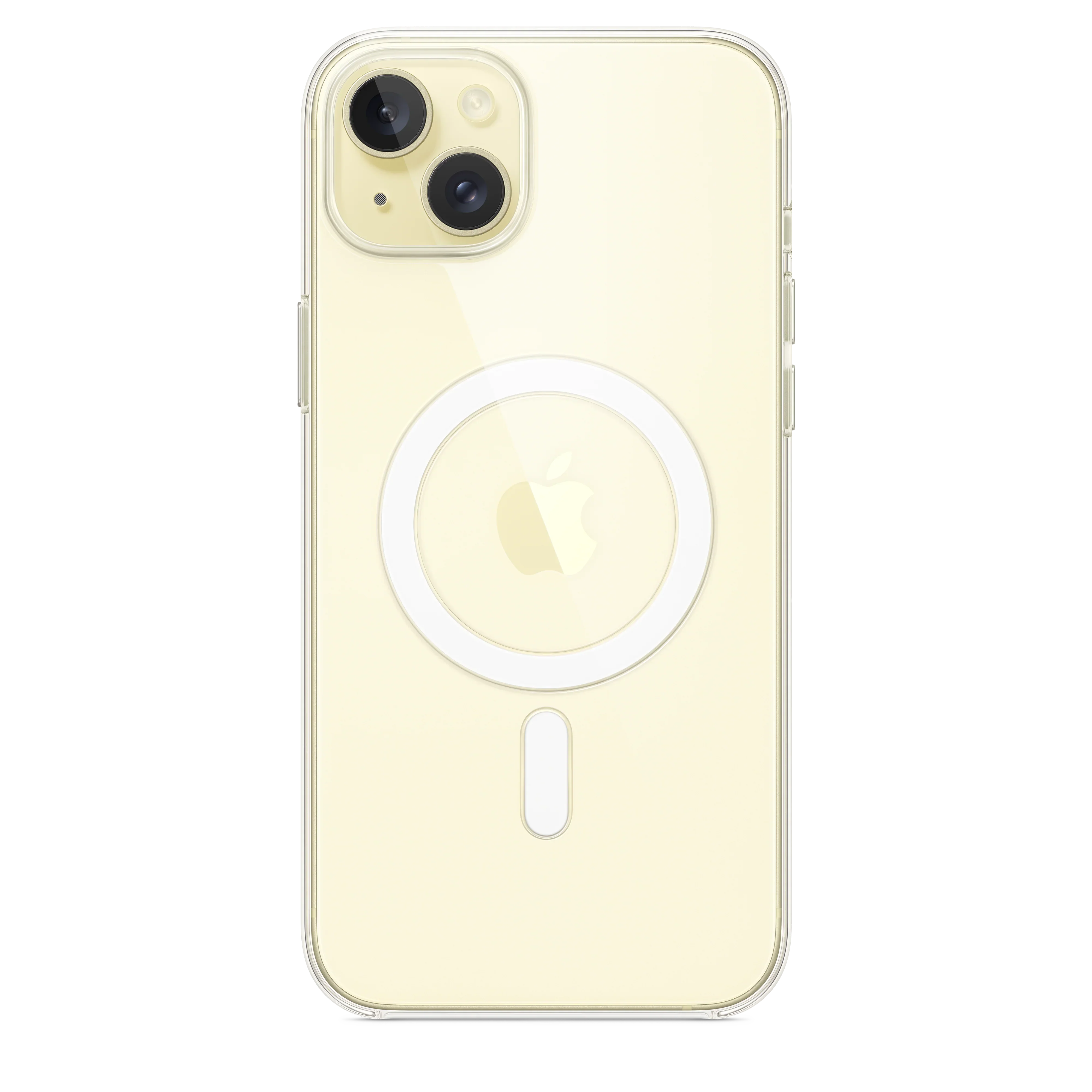 Husa de protectie Apple cu MagSafe pentru iPhone 15 Plus, Transparent - Image 3