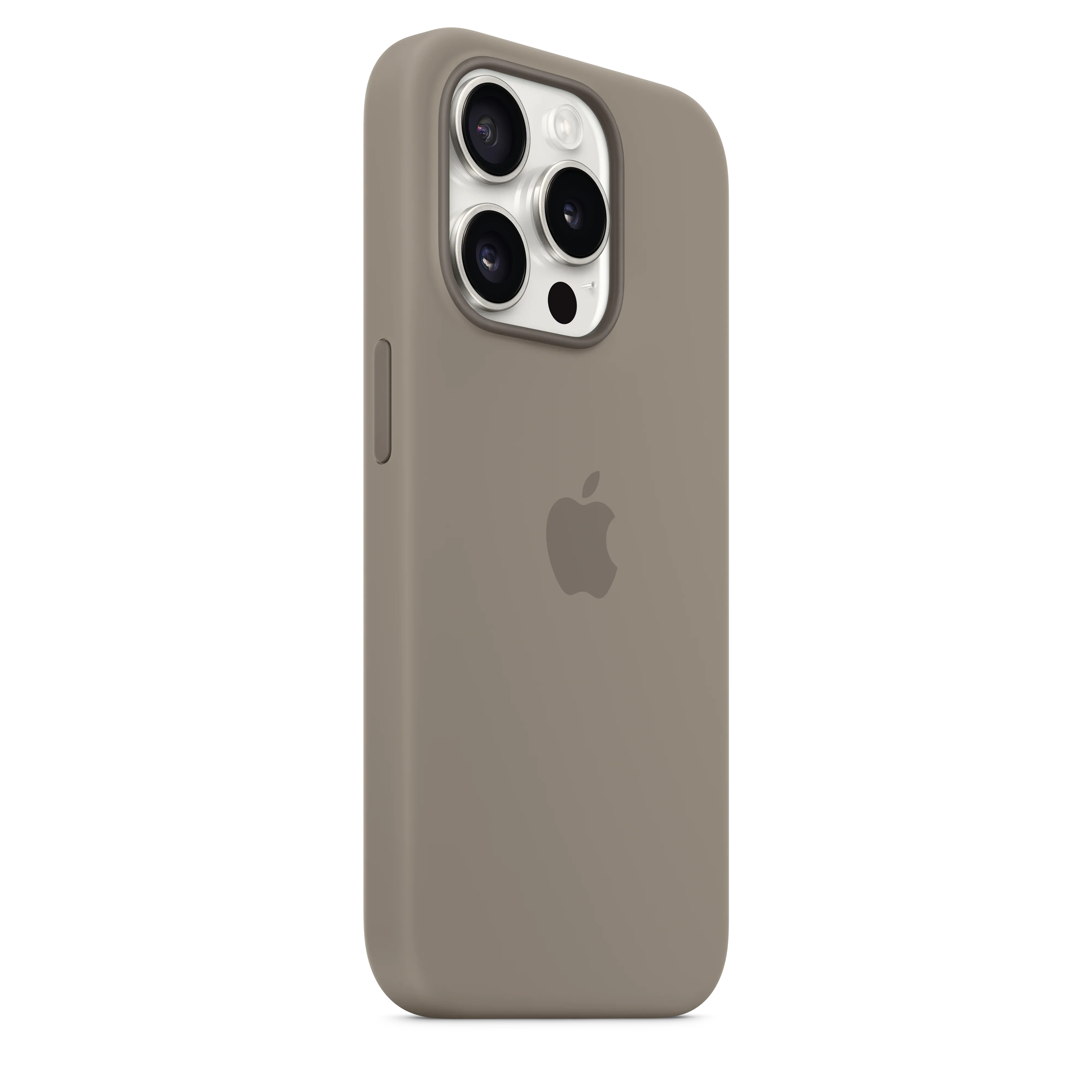Husa de protectie Apple cu MagSafe pentru iPhone 15 Pro, Silicon, Clay - Image 5