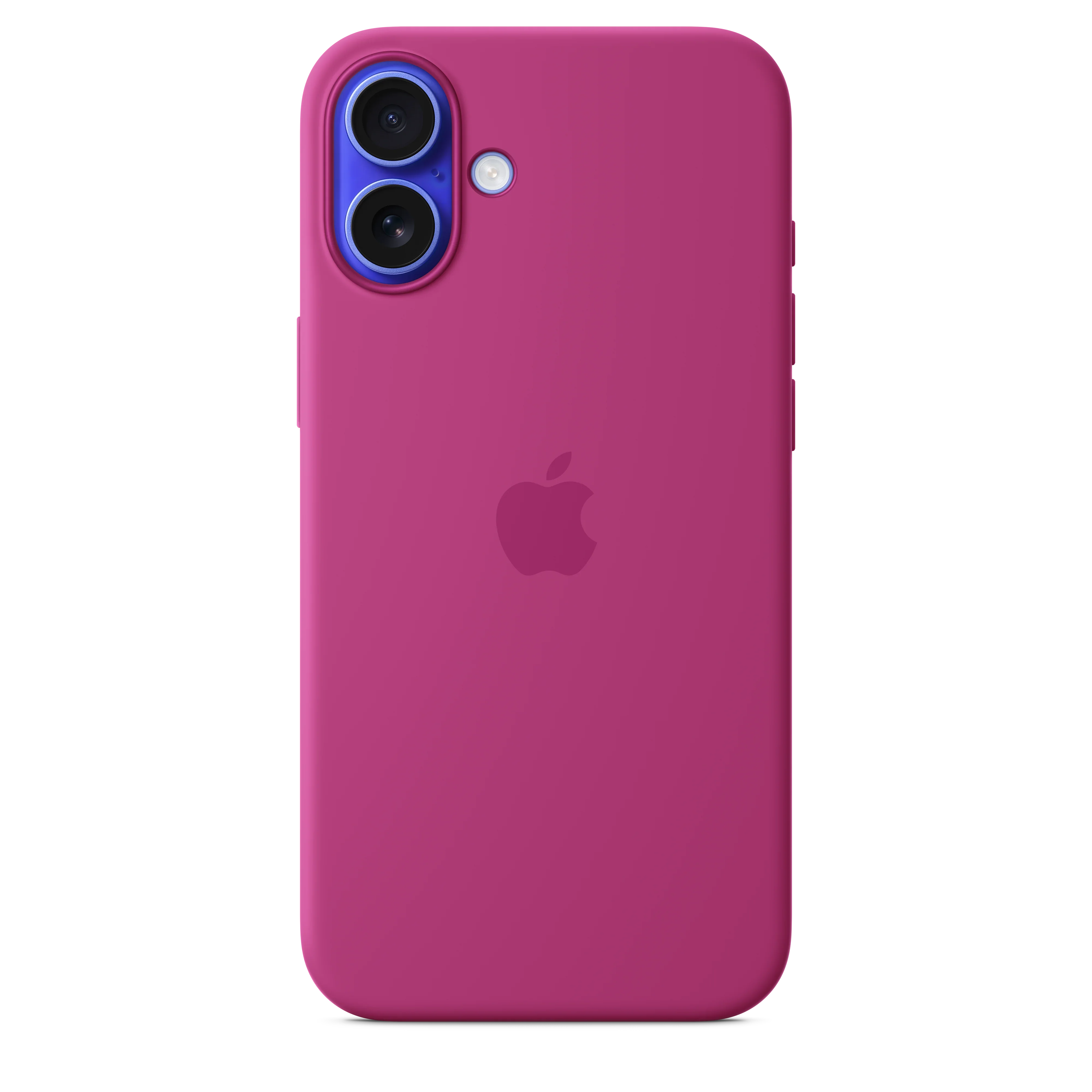 Husa de protectie Apple cu MagSafe pentru iPhone 16 Plus, Silicon, Fuchsia (Seasonal)