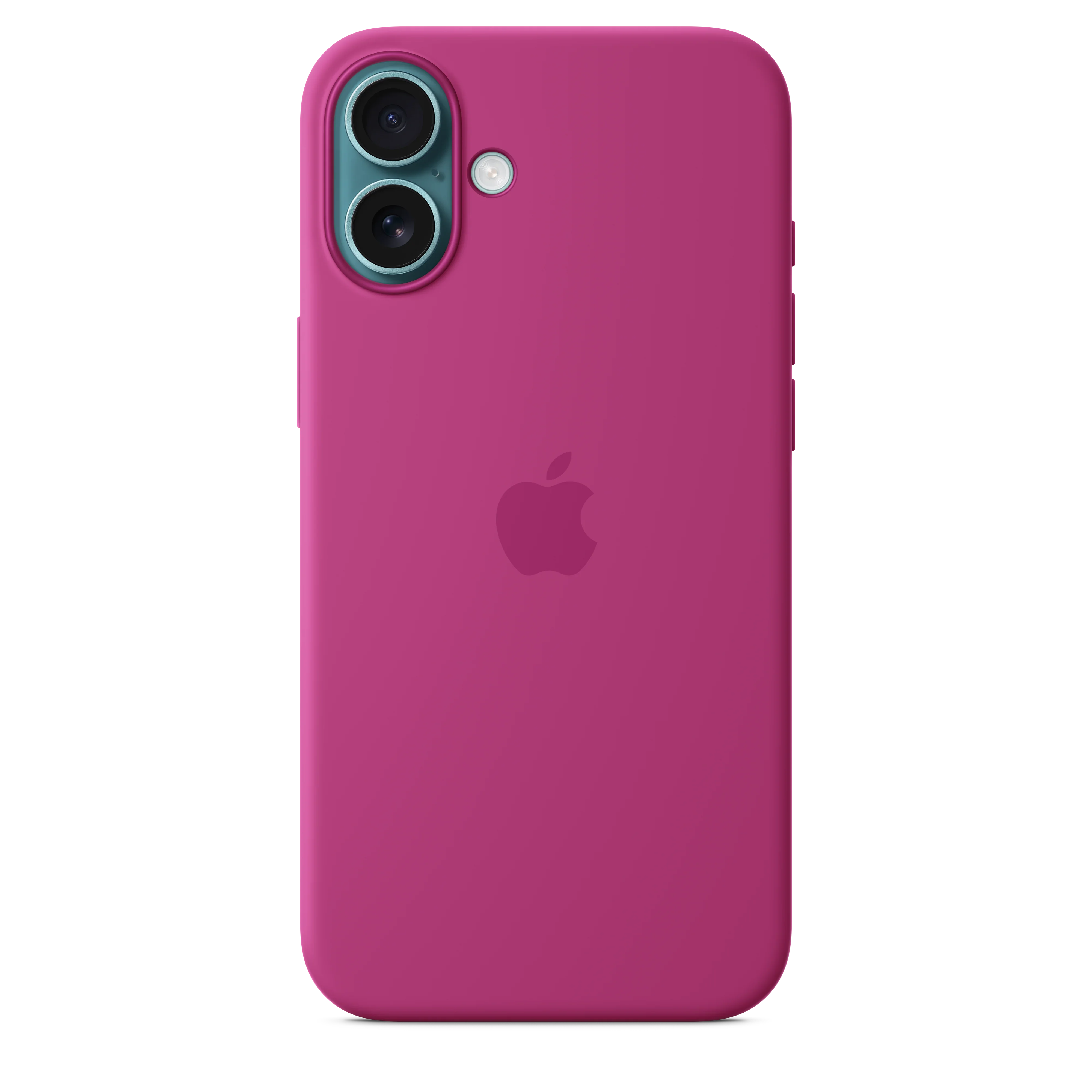 Husa de protectie Apple cu MagSafe pentru iPhone 16 Plus, Silicon, Fuchsia (Seasonal) - Image 2
