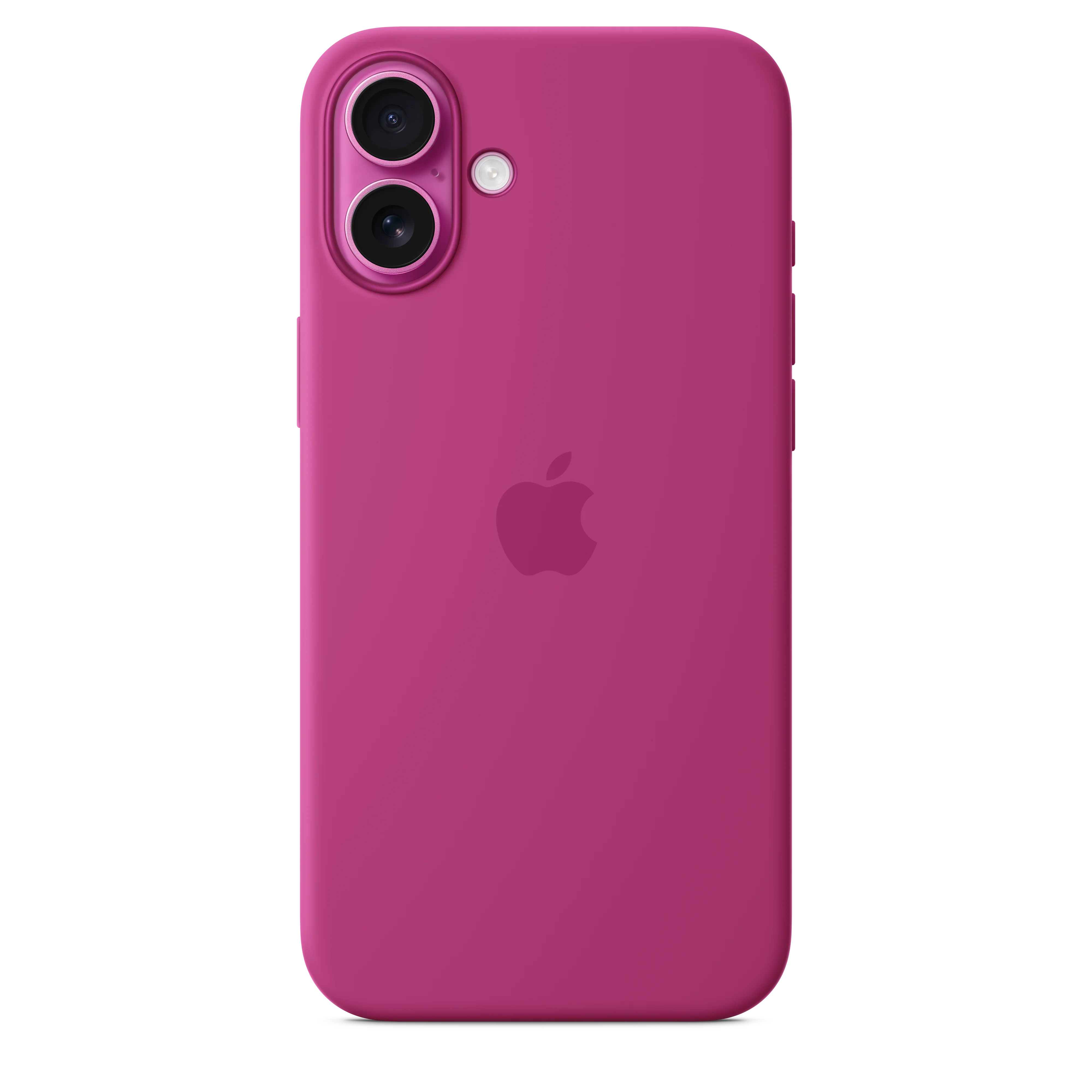 Husa de protectie Apple cu MagSafe pentru iPhone 16 Plus, Silicon, Fuchsia (Seasonal) - Image 3