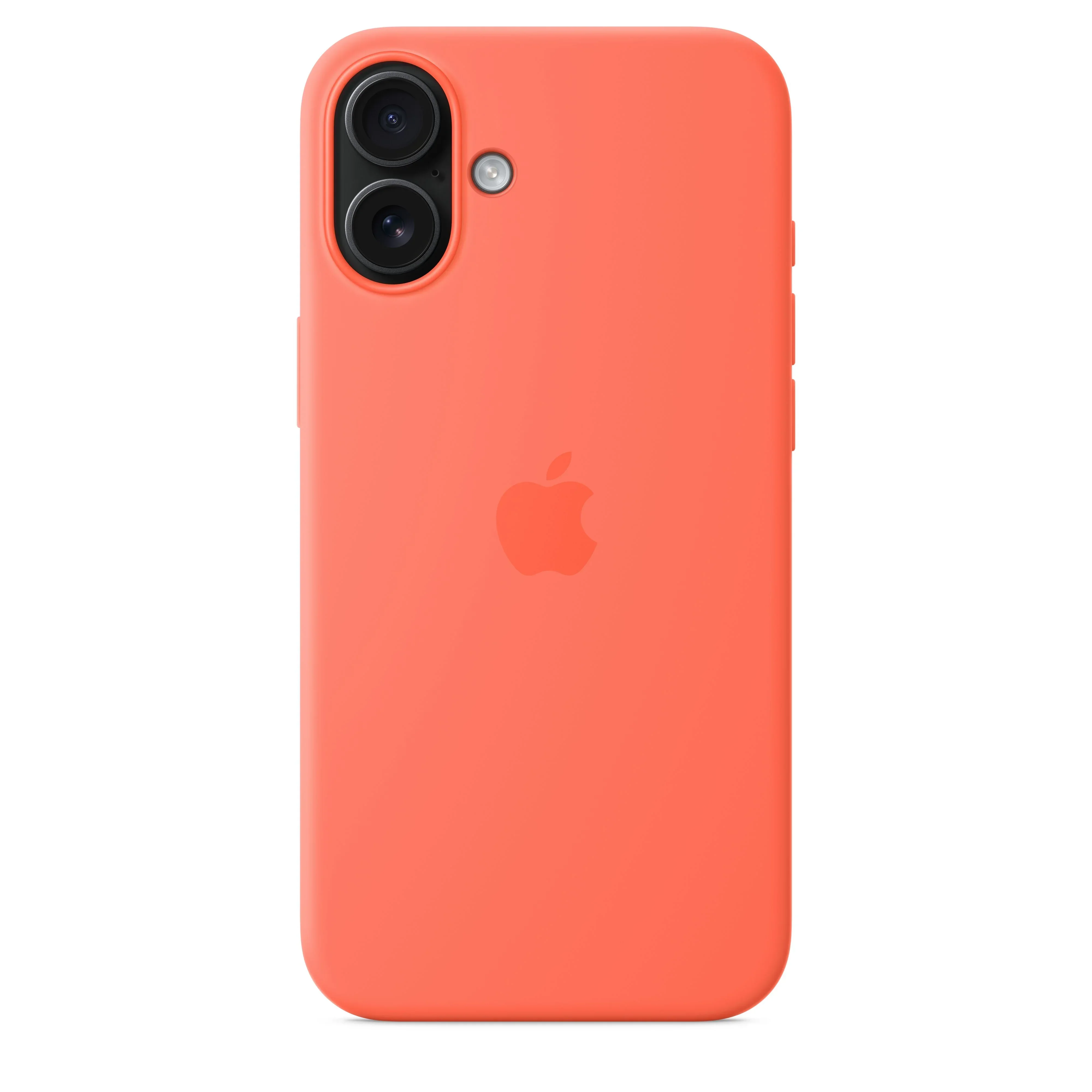 Husa de protectie Apple cu MagSafe pentru iPhone 16 Plus, Silicon, Tangerine (SEASONAL) - Image 5