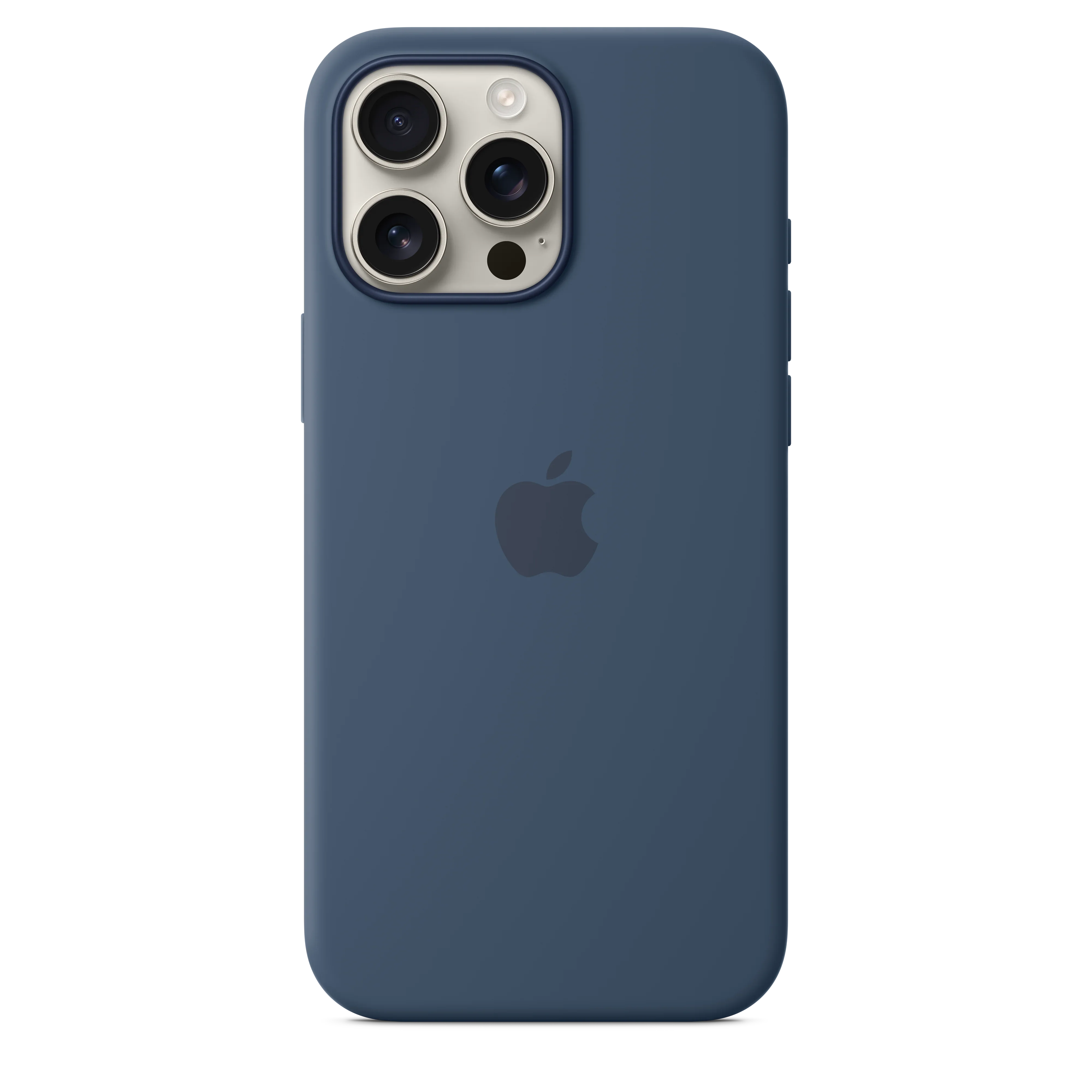 Husa de protectie Apple cu MagSafe pentru iPhone 16 Pro Max, Silicon, Denim - Image 2