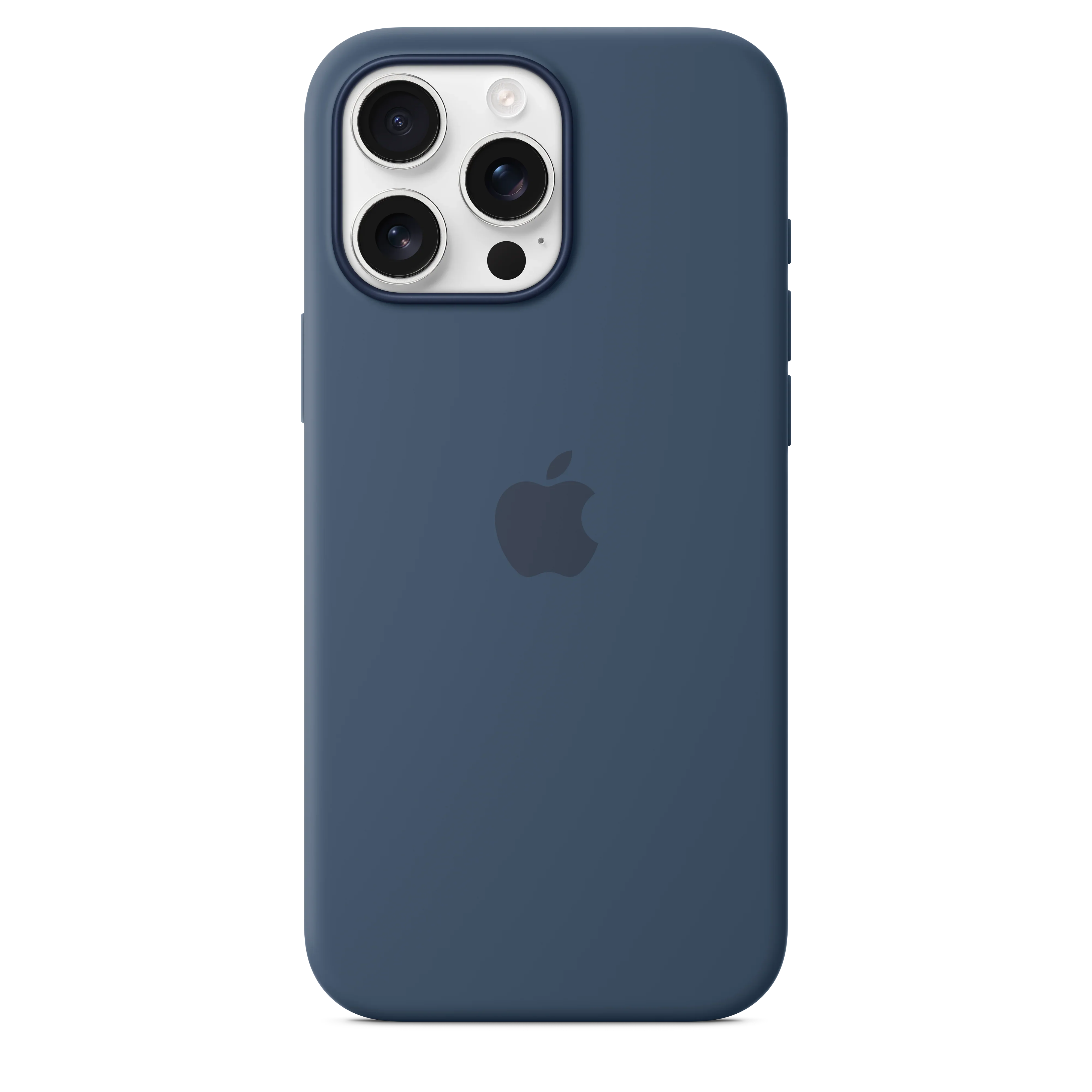 Husa de protectie Apple cu MagSafe pentru iPhone 16 Pro Max, Silicon, Denim - Image 3