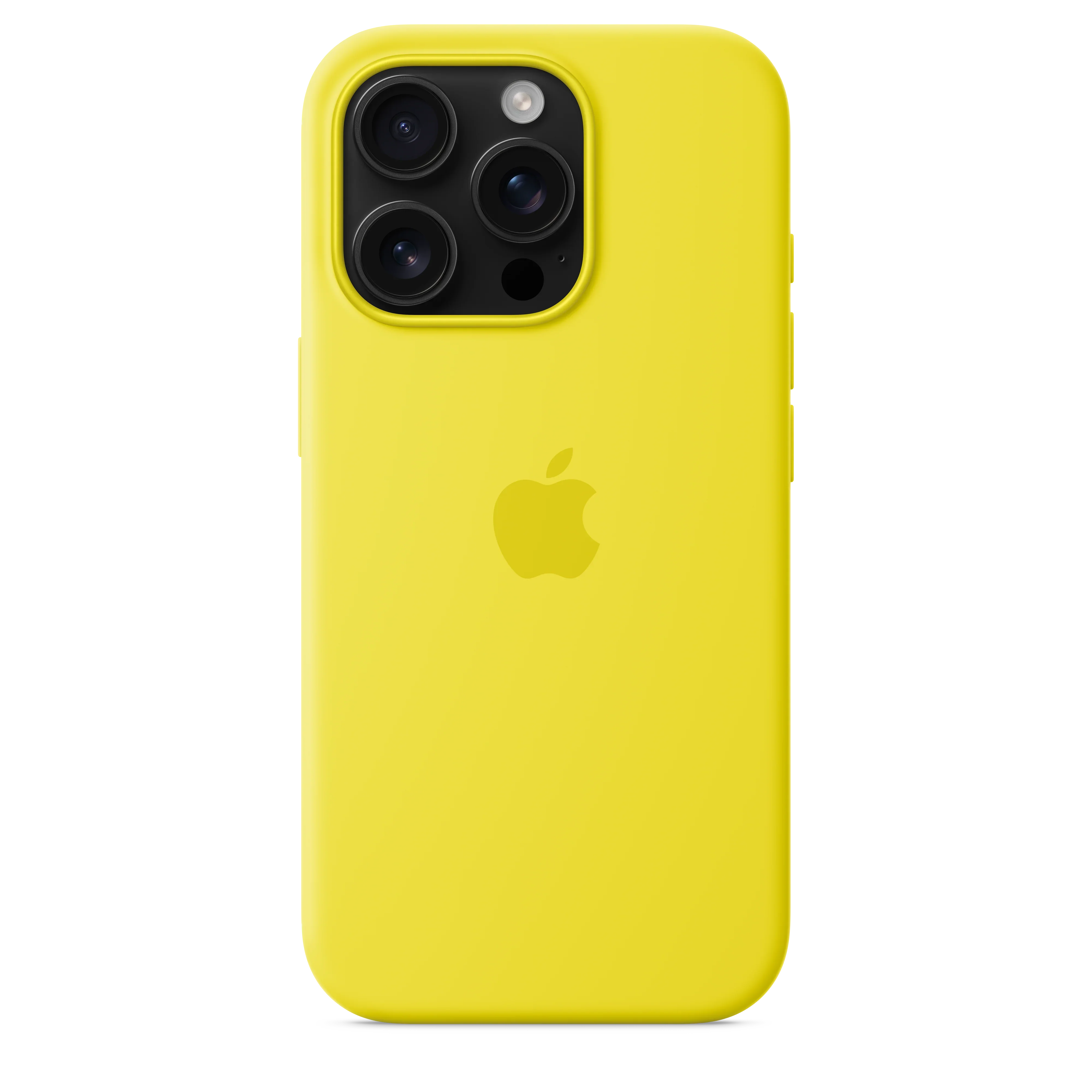 Husa de protectie Apple cu MagSafe pentru iPhone 16 Pro, Silicon, Star Fruit (Seasonal) - Image 4