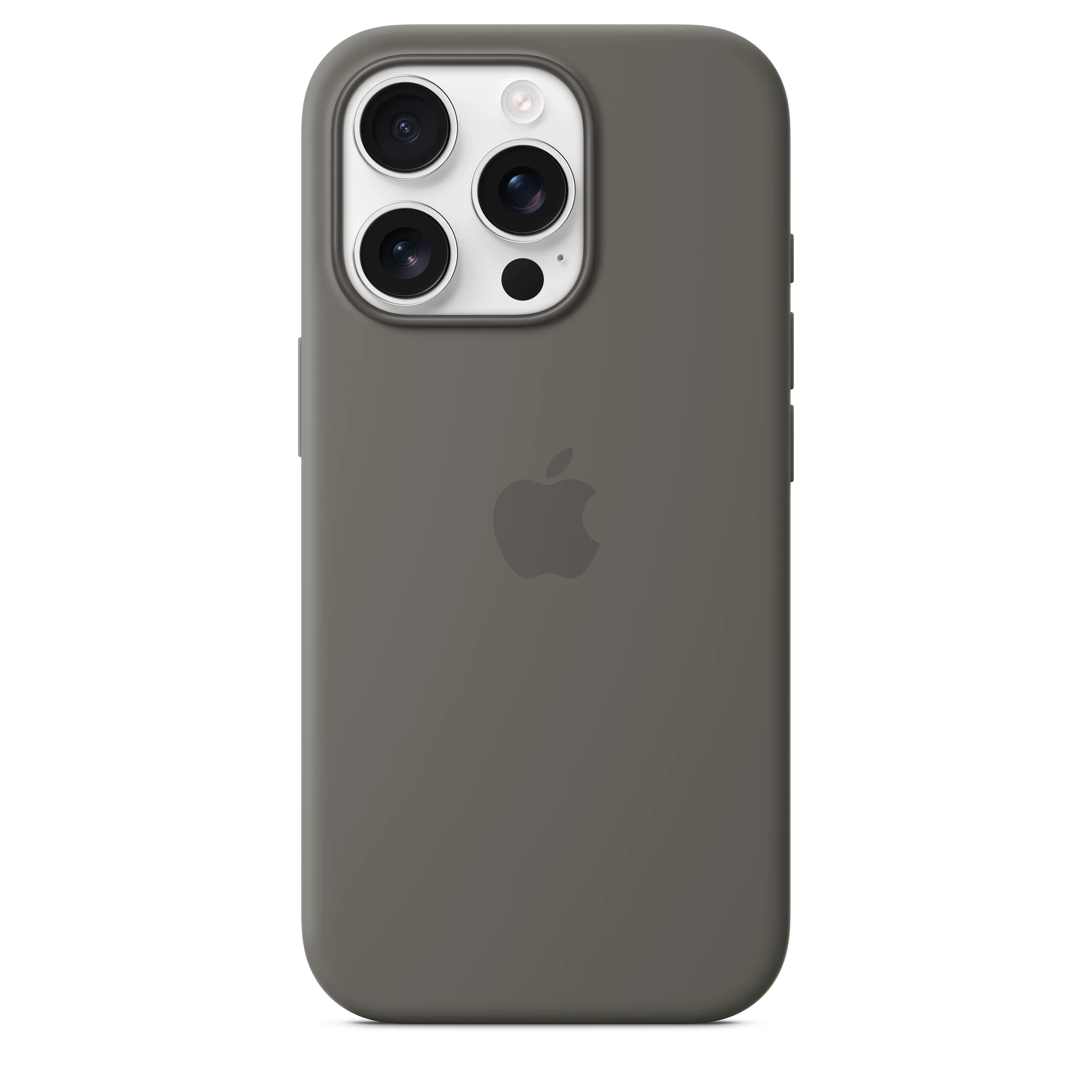 Husa de protectie Apple cu MagSafe pentru iPhone 16 Pro, Silicon, Stone Gray - Image 3