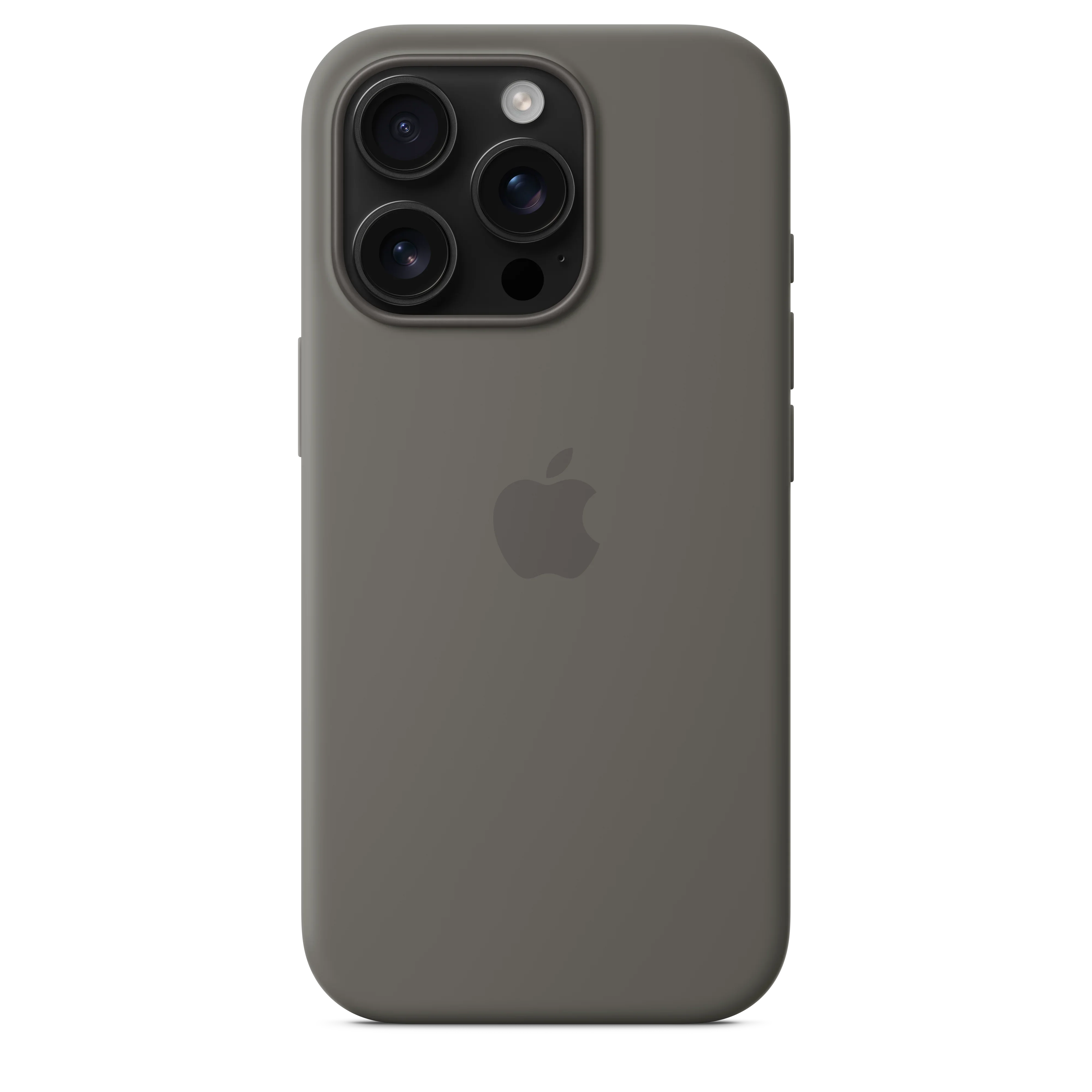 Husa de protectie Apple cu MagSafe pentru iPhone 16 Pro, Silicon, Stone Gray - Image 4