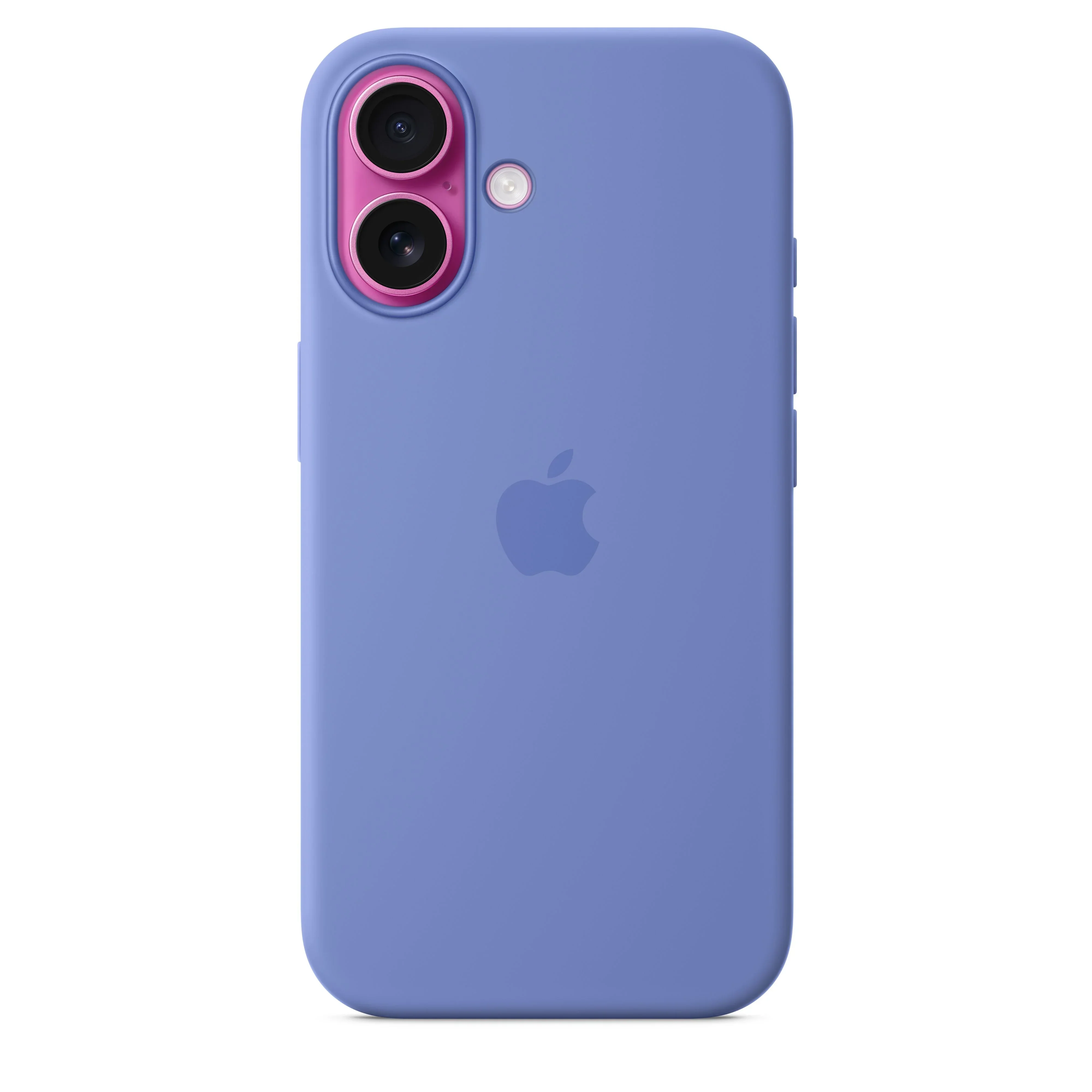 Husa de protectie Apple cu MagSafe pentru iPhone 16, Silicon, Periwinkle (SEASONAL) - Image 3
