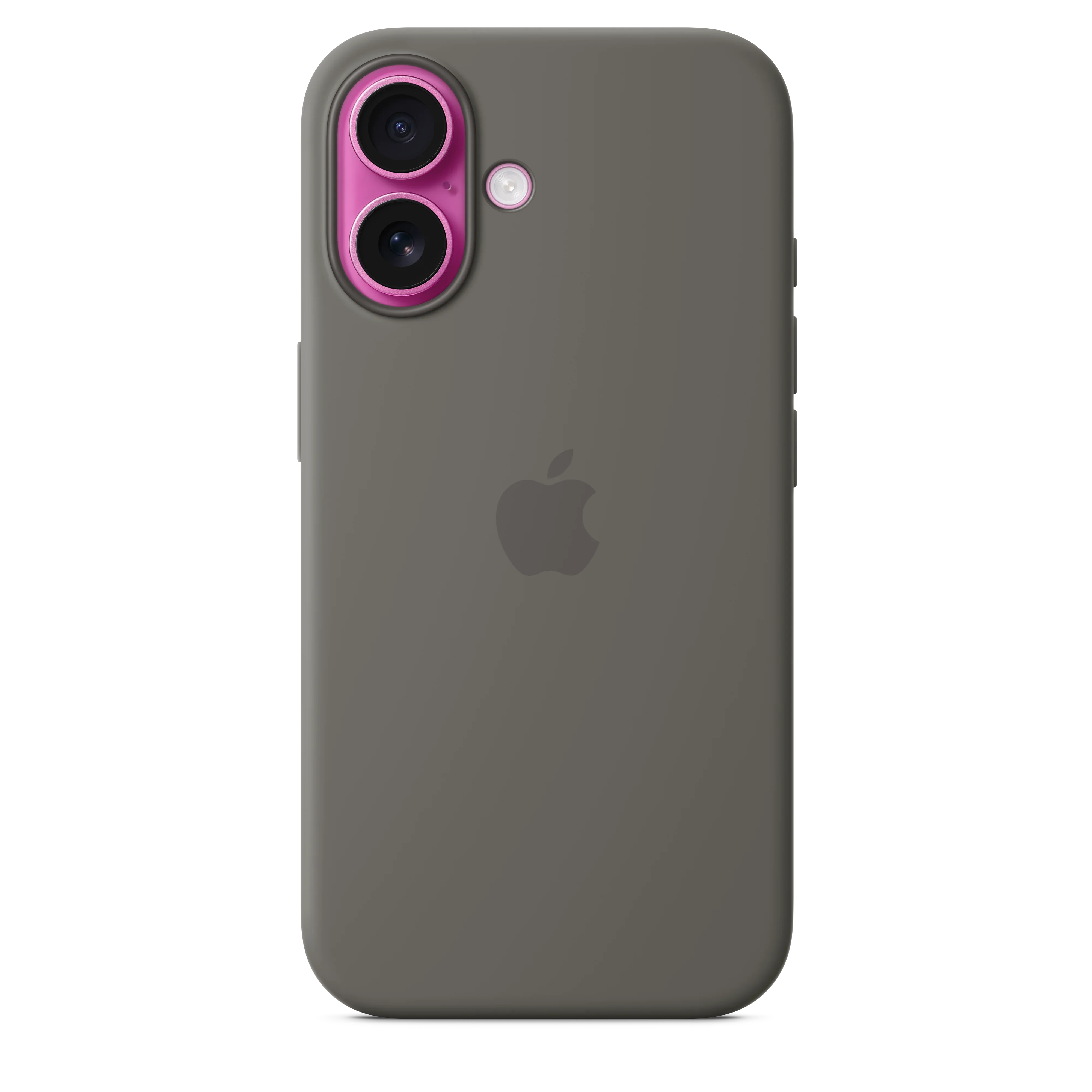 Husa de protectie Apple cu MagSafe pentru iPhone 16, Silicon, Stone Gray - Image 3